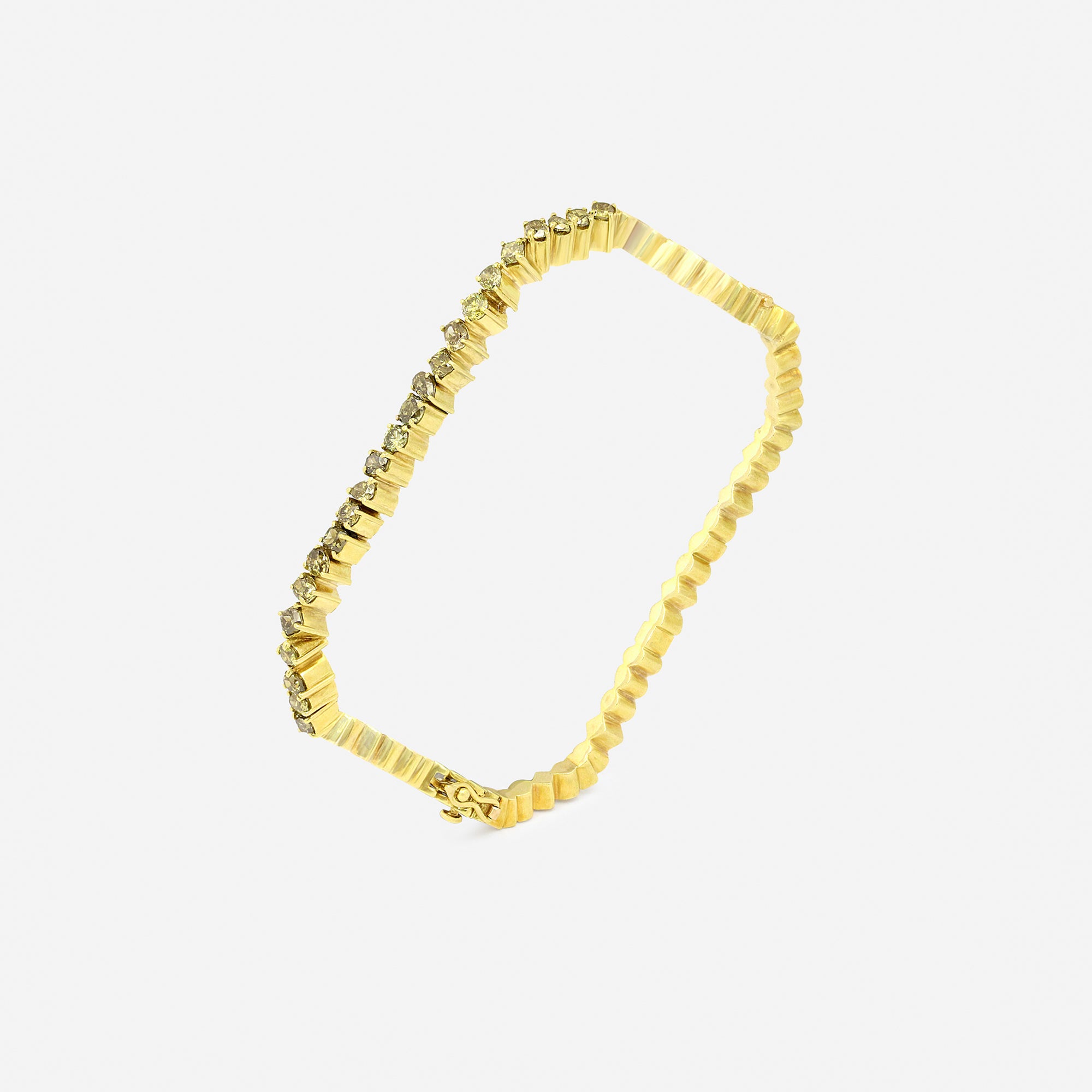 NuvarTé Geo Diamond Bracelet