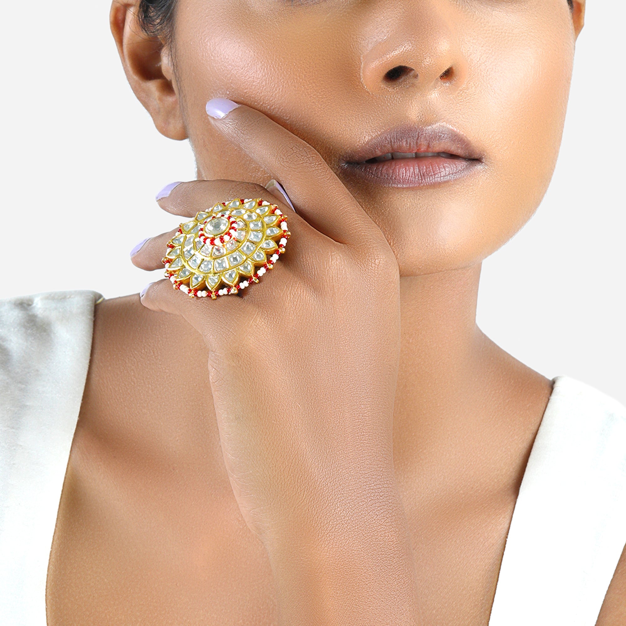 Embers of Gold Ring