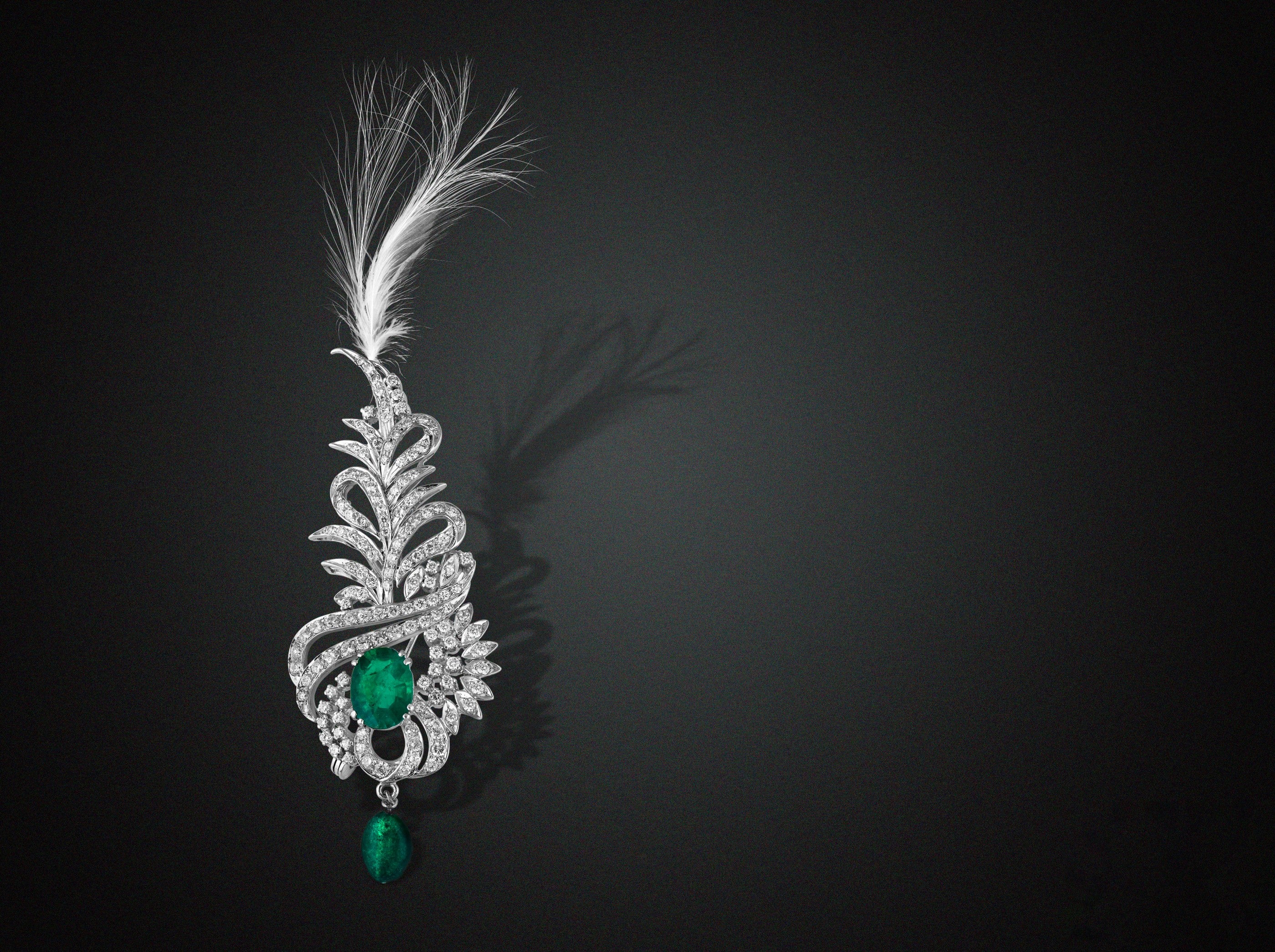 The Royal Fern Brooch