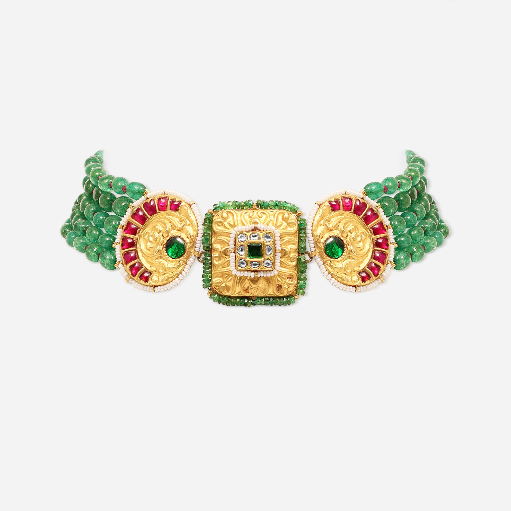 Rajsi Viraasat Gold Choker