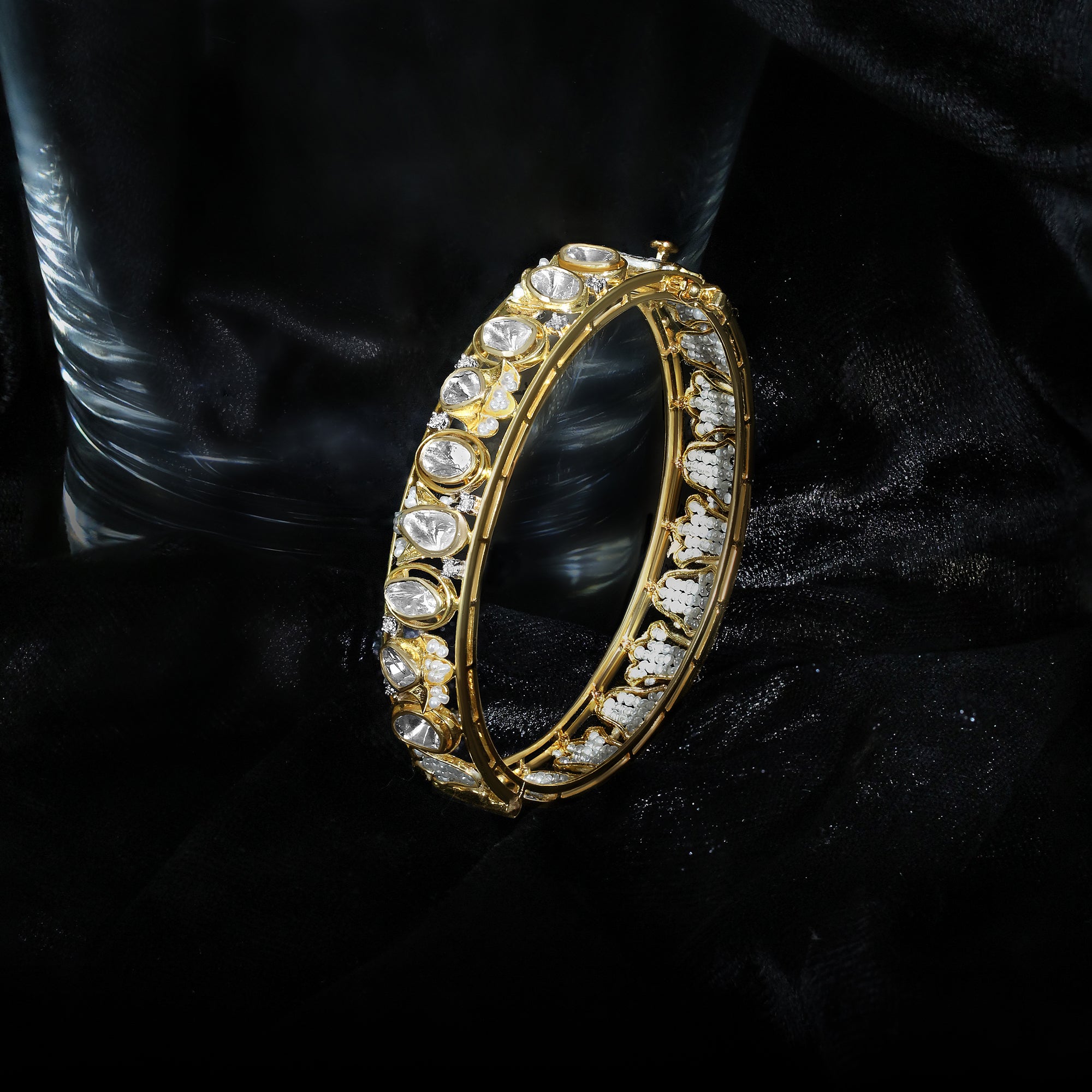 NereïDa Kundan Bangle