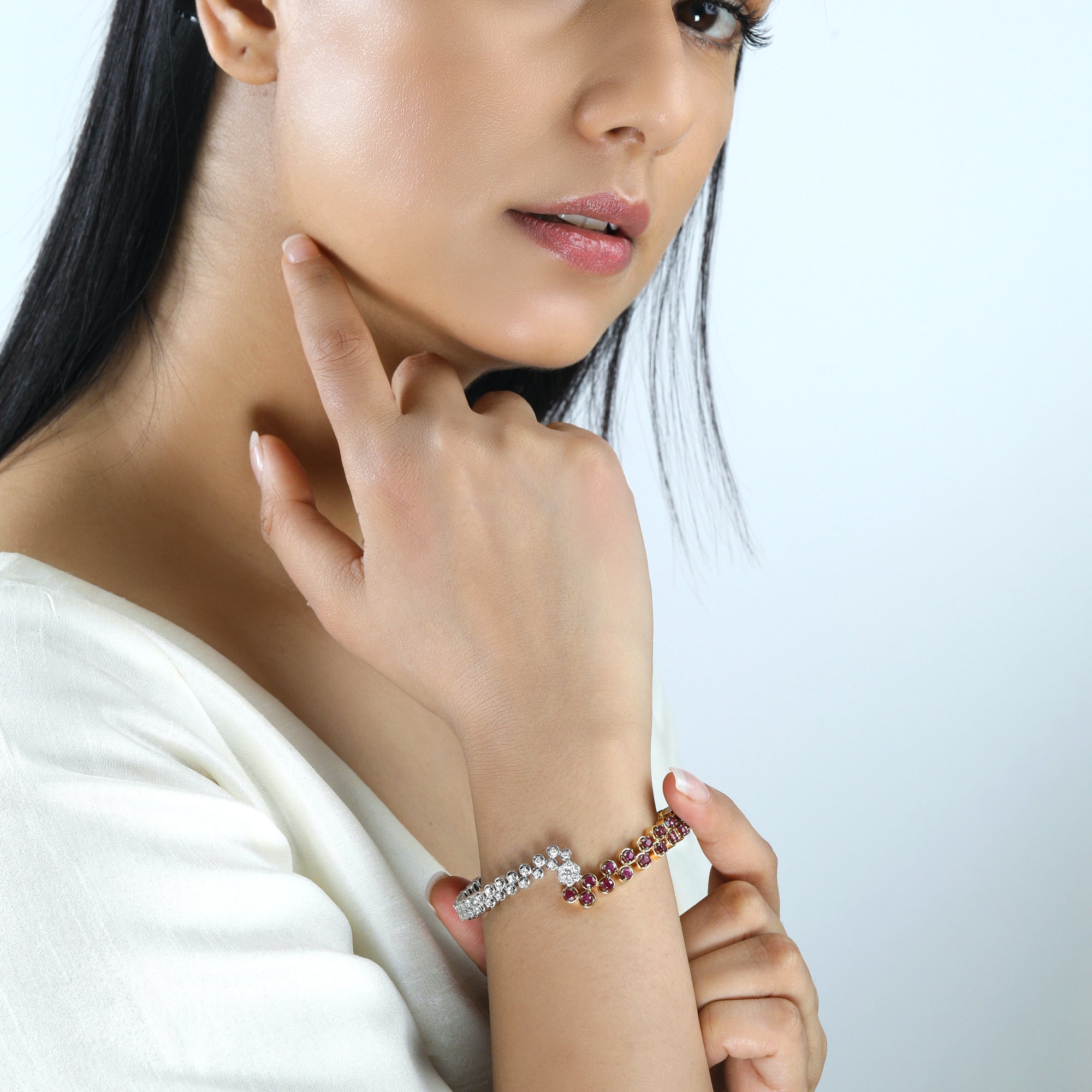 Cherry Blossom Bangle