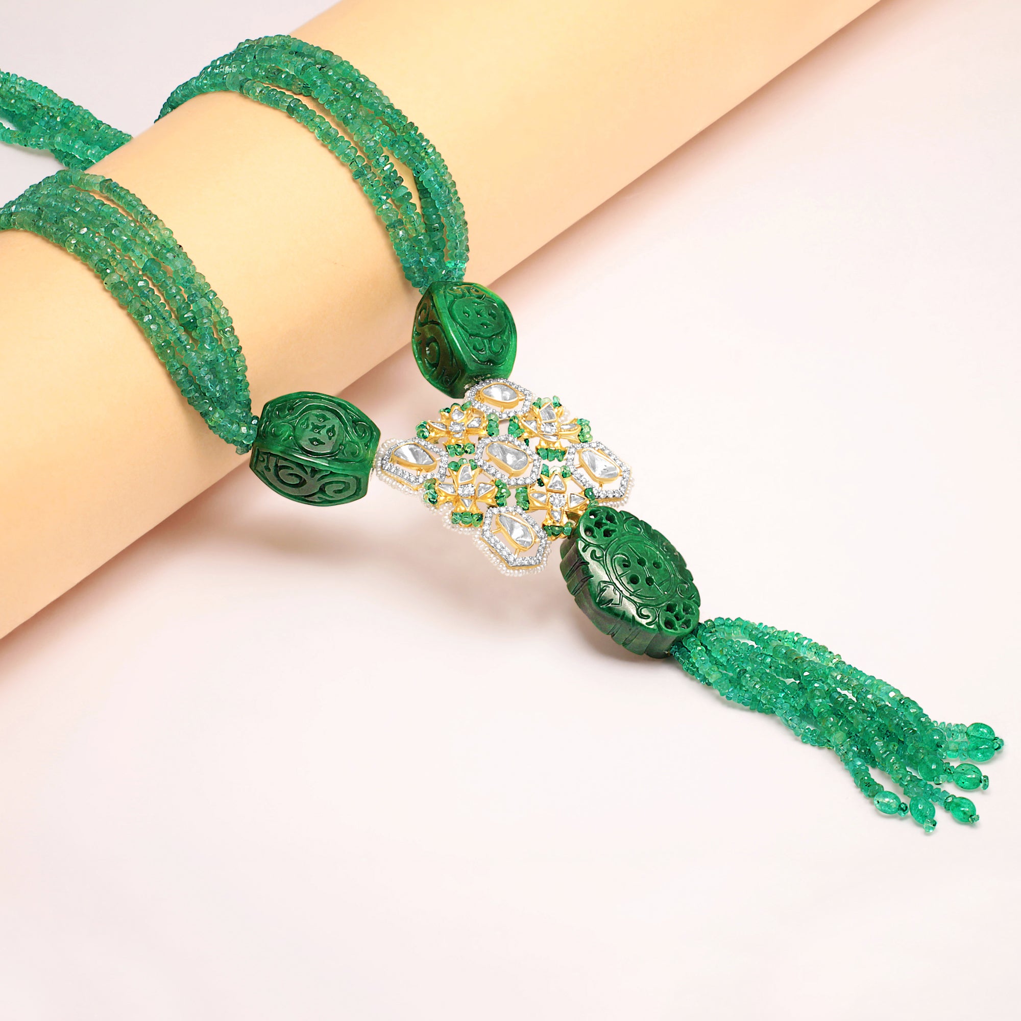Green Harmony Diamond Necklace