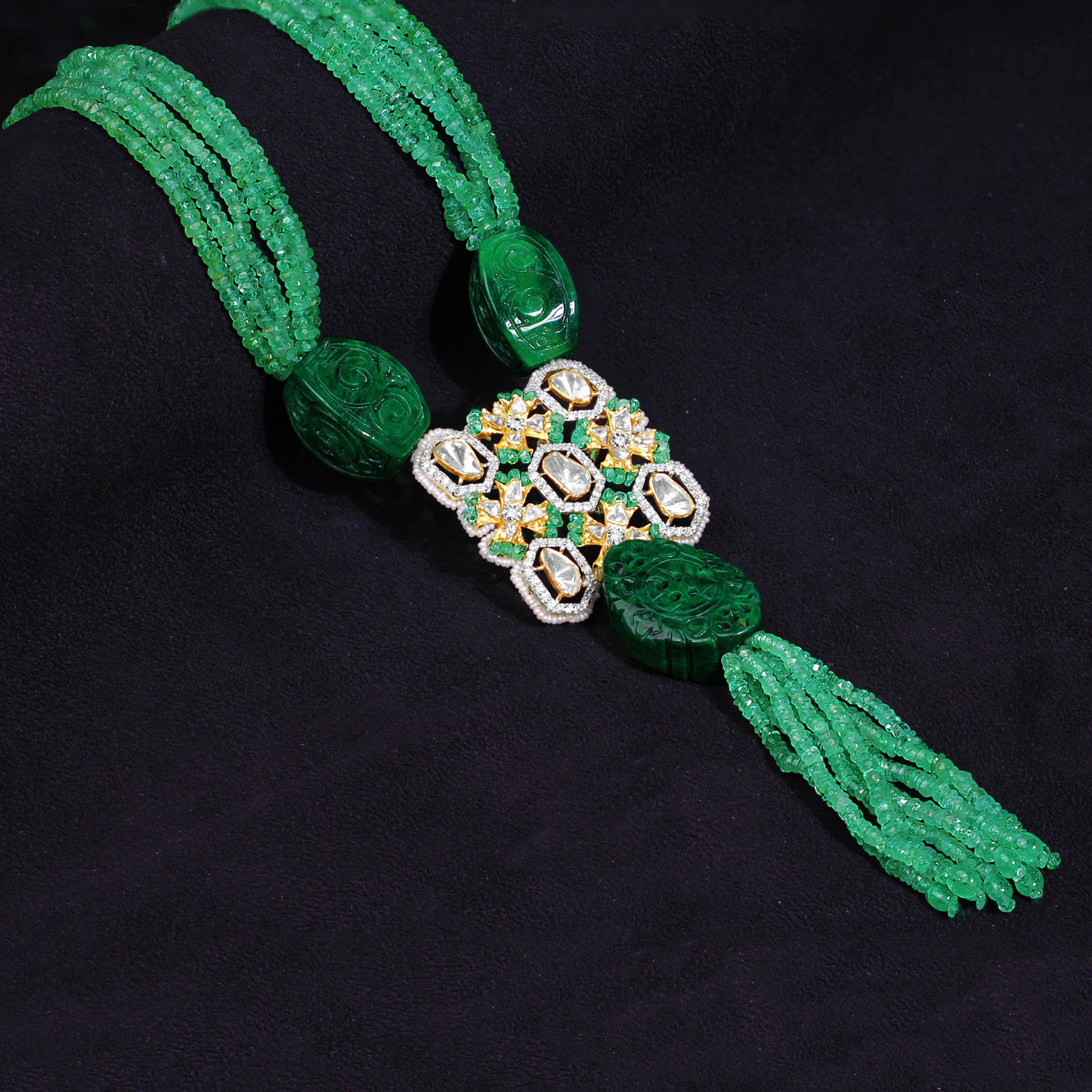 Green Harmony Diamond Necklace