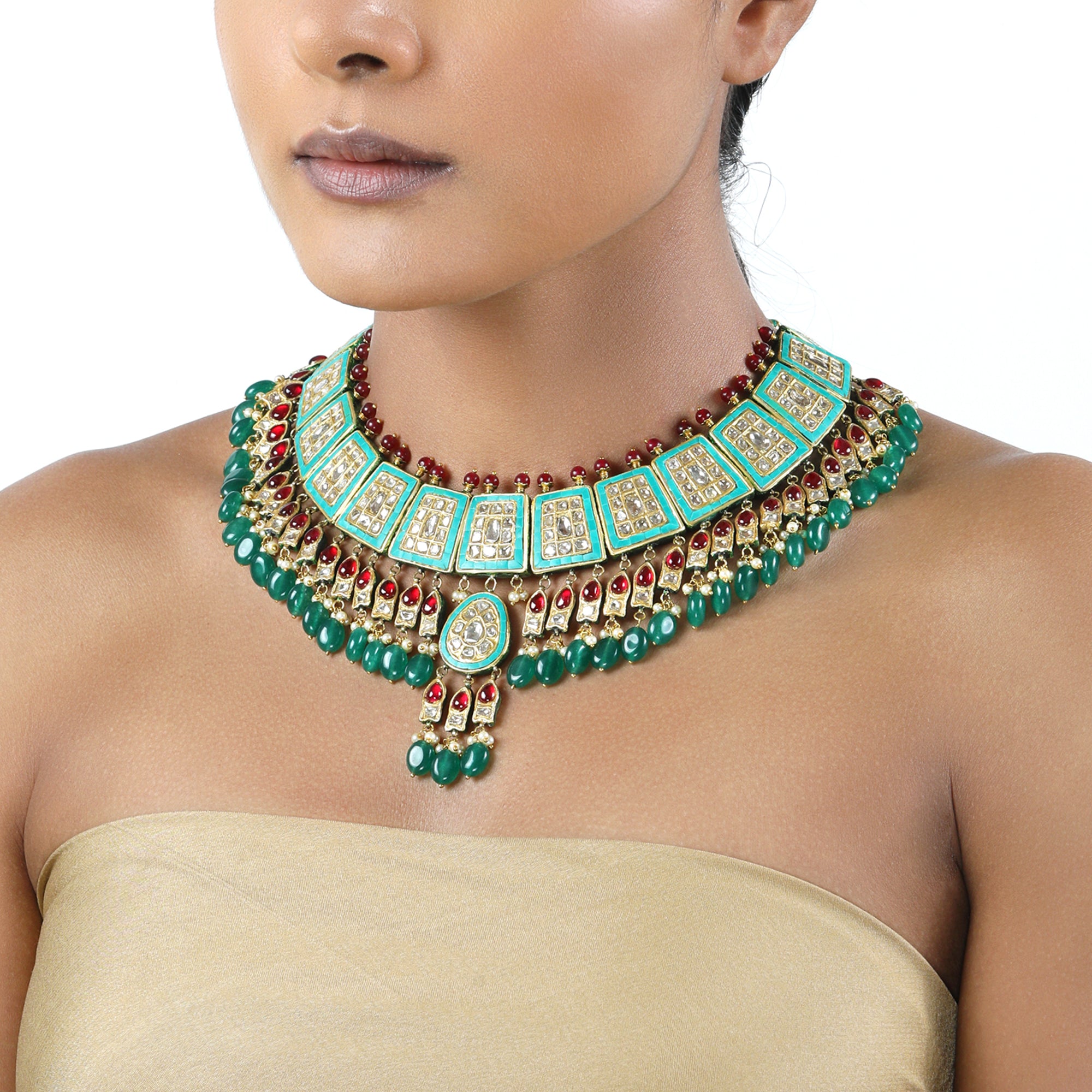 Royal Elegance Gemstone Necklace