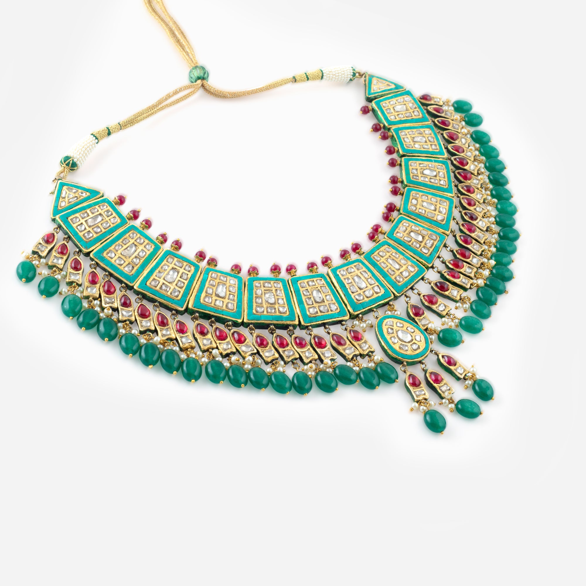 Royal Elegance Gemstone Necklace