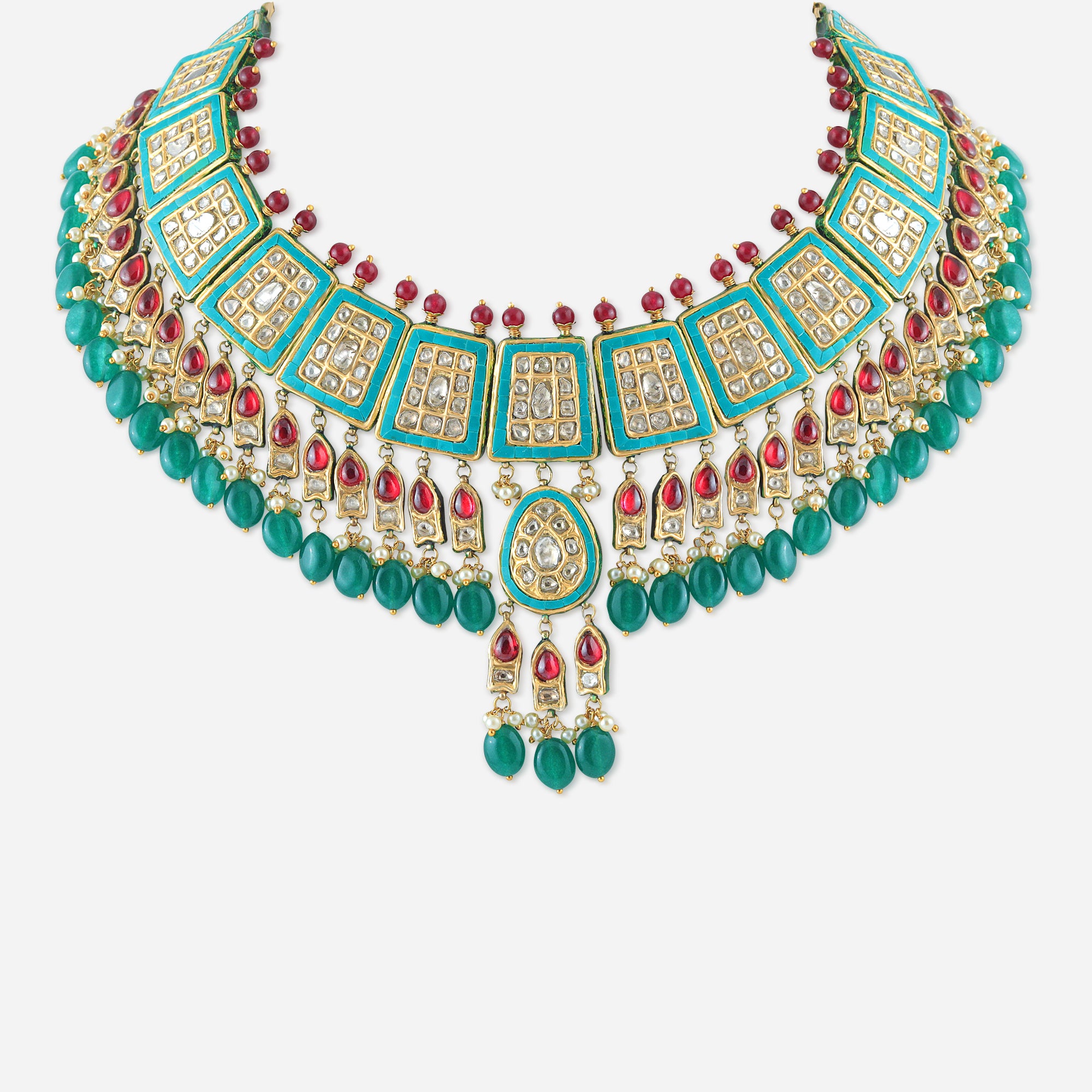 Royal Elegance Gemstone Necklace