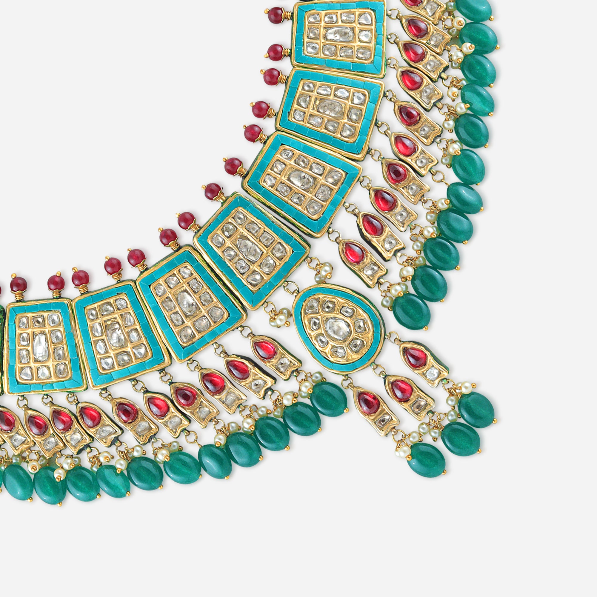 Royal Elegance Gemstone Necklace