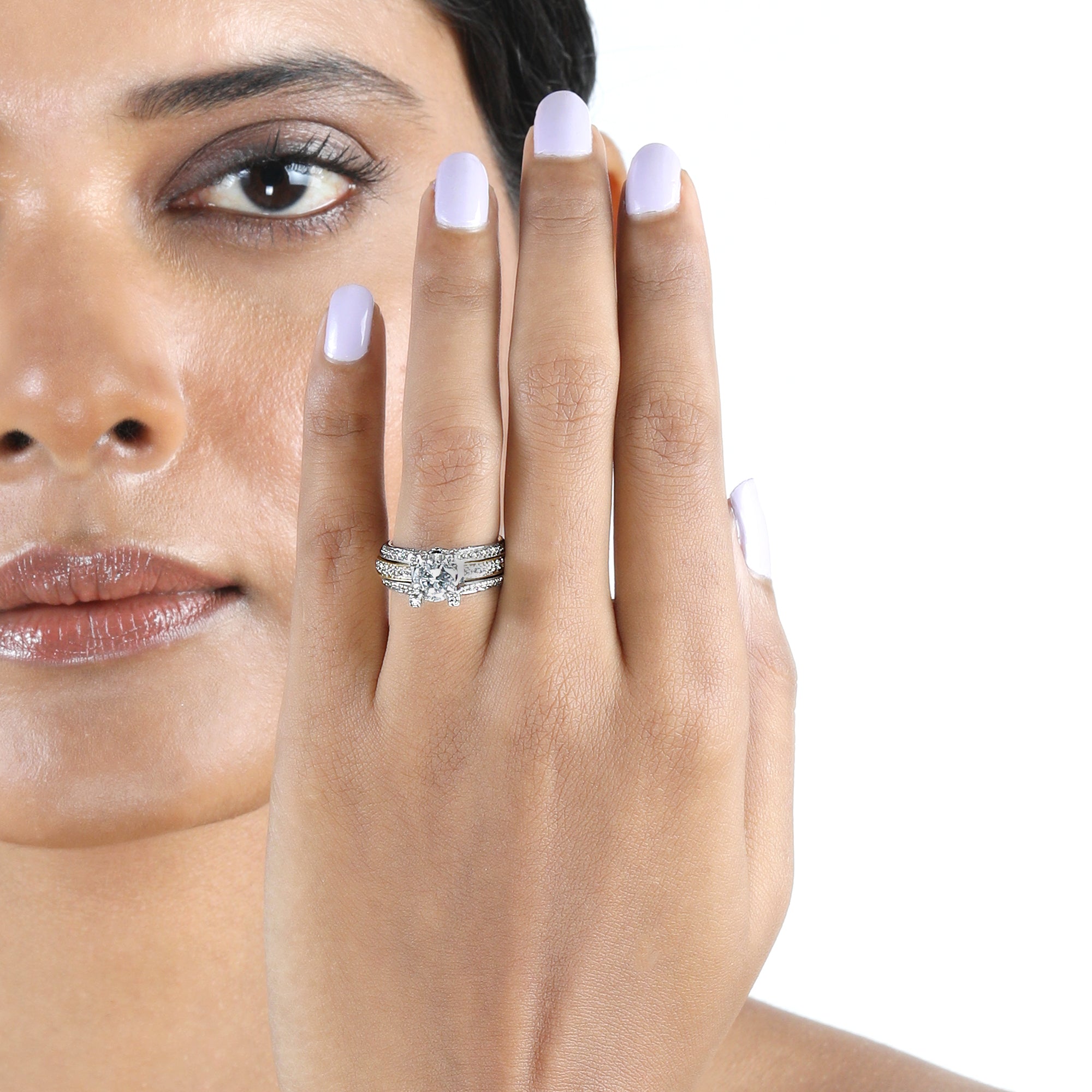 Golden Fusion Diamond Ring