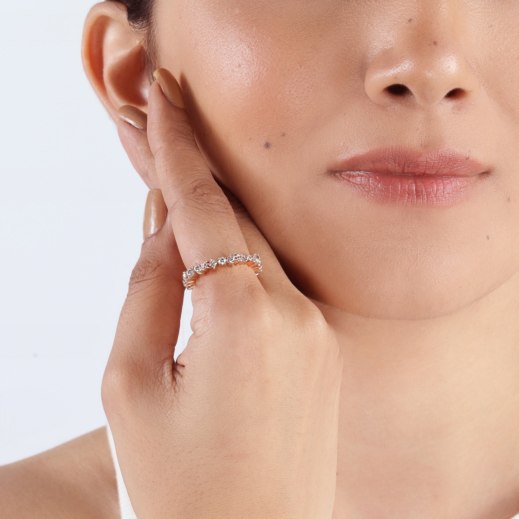 The Elliptical Affair Ring