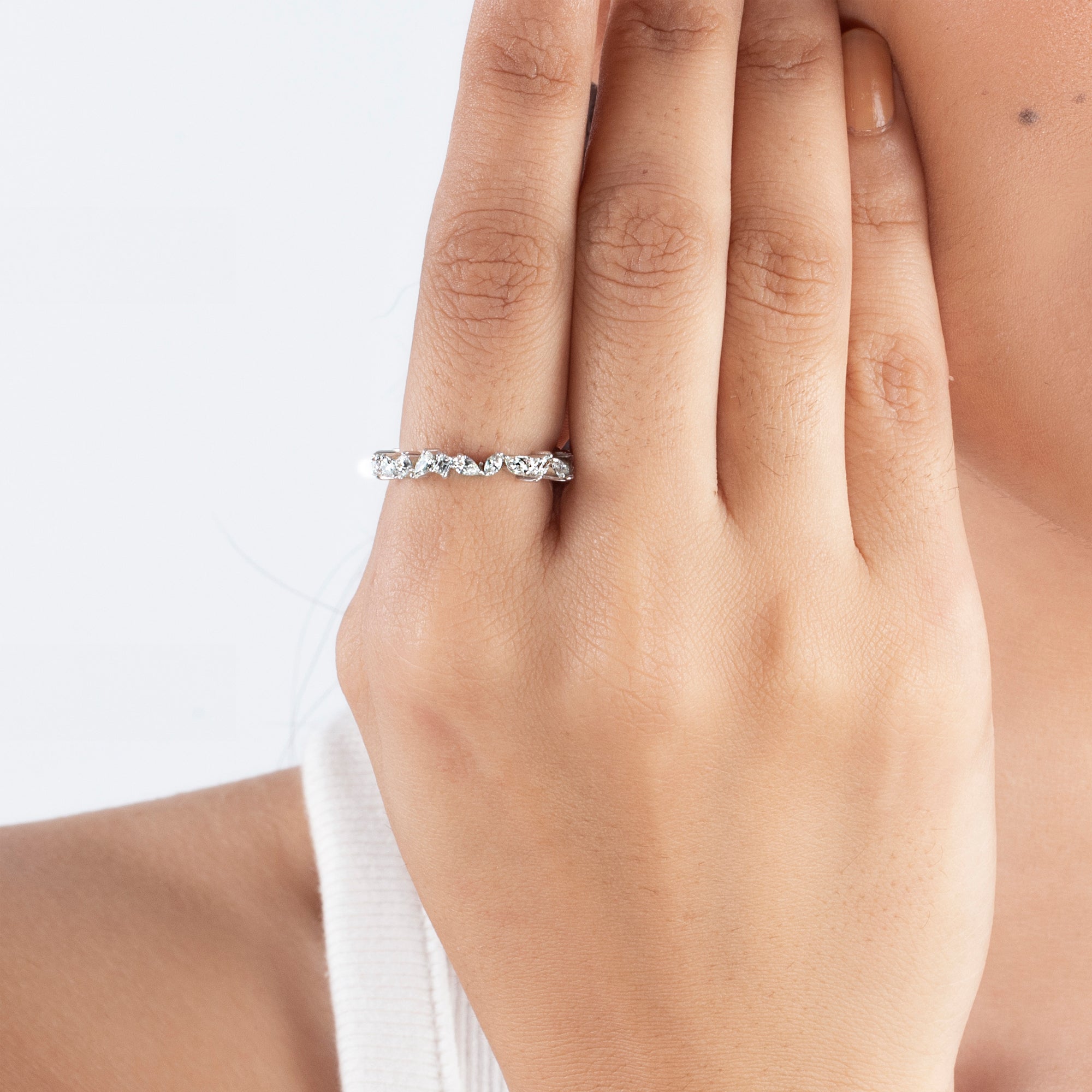 The Elliptical Affair Ring