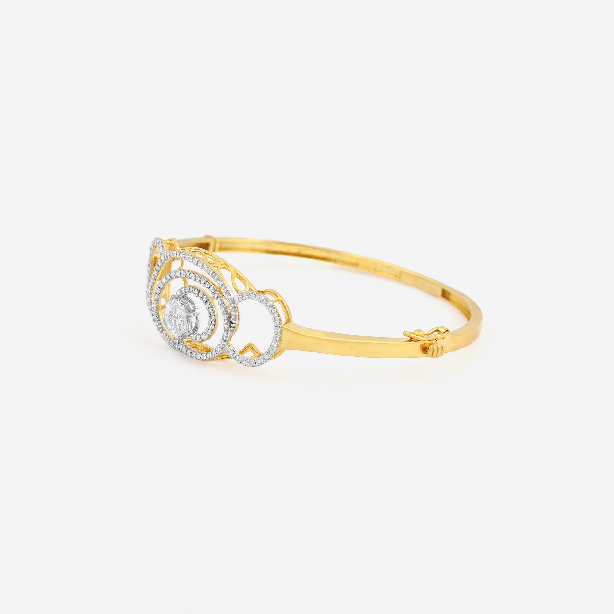 NityaSéra Diamond Orbit Bangle