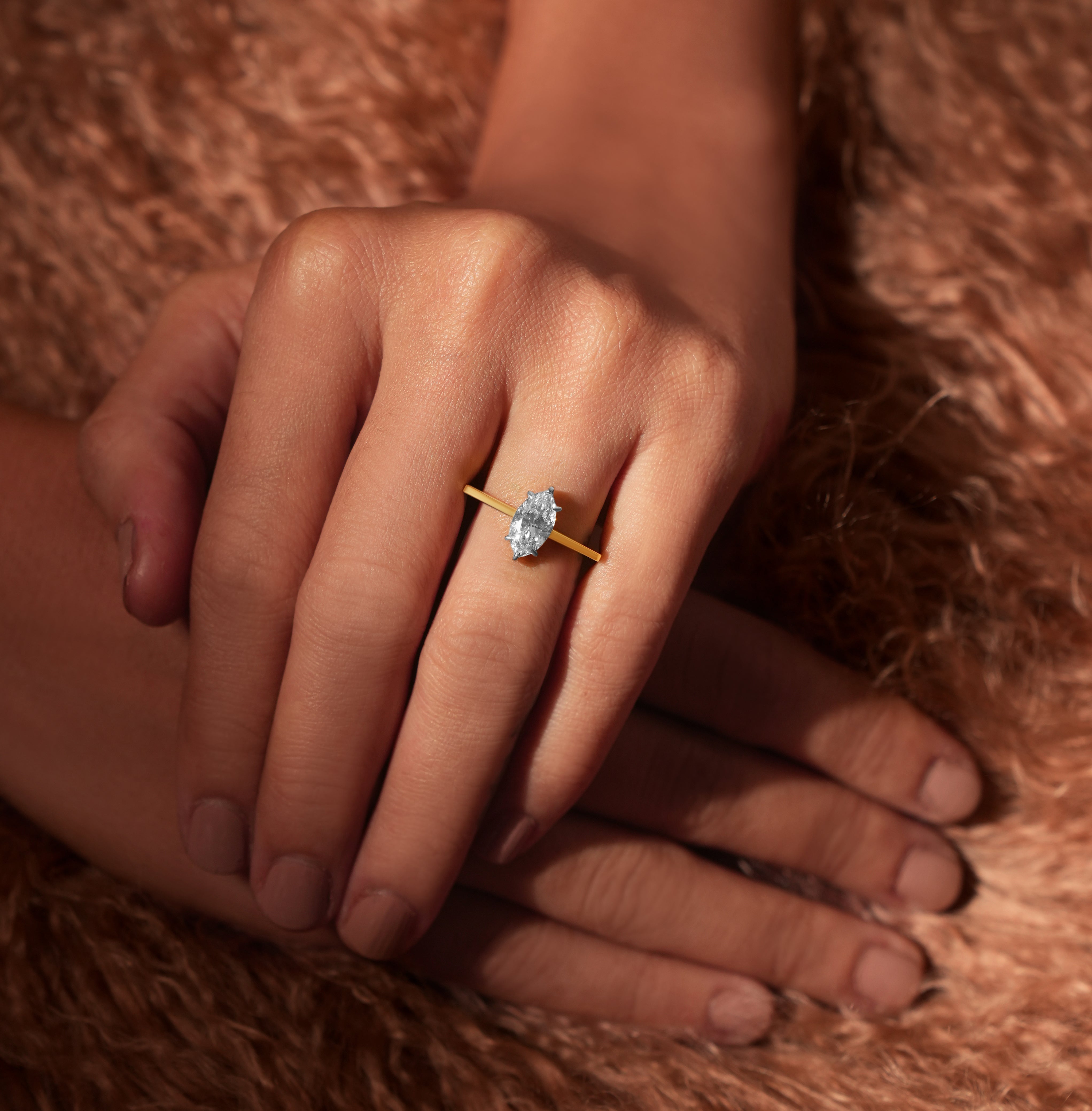 Radiant Solitaire Ring