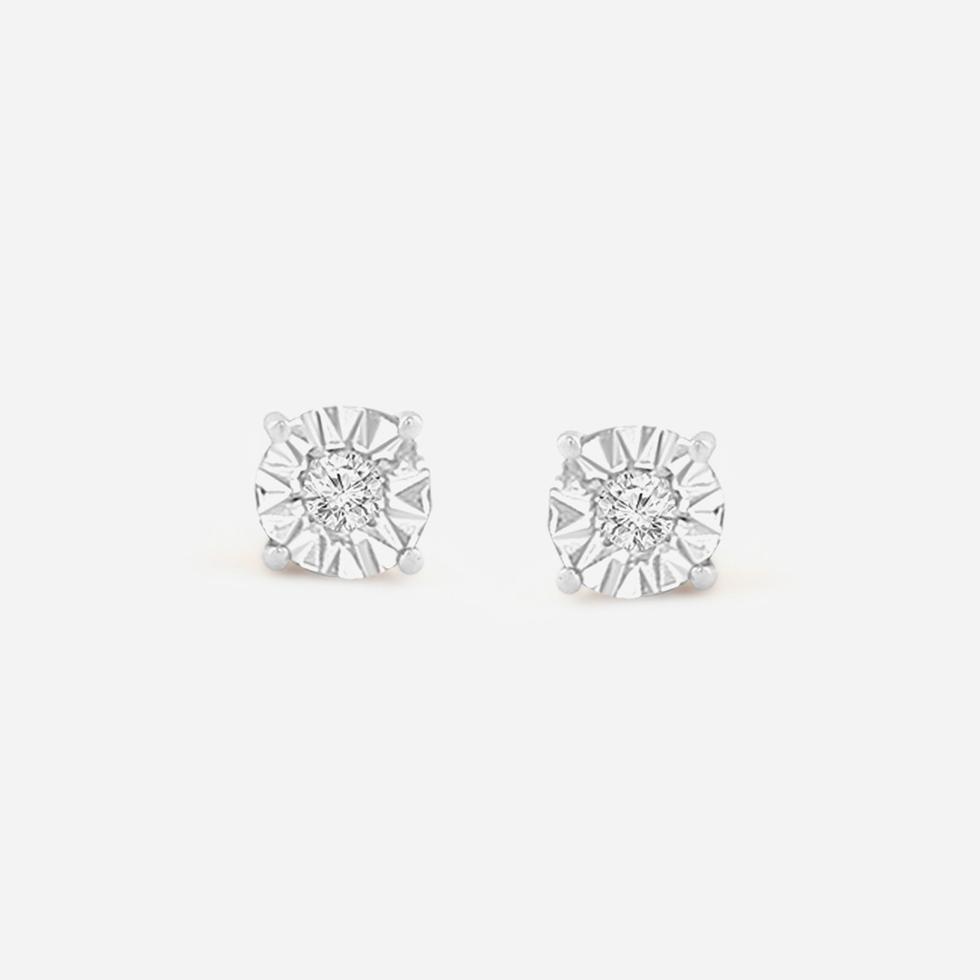Round Solitaire Studs