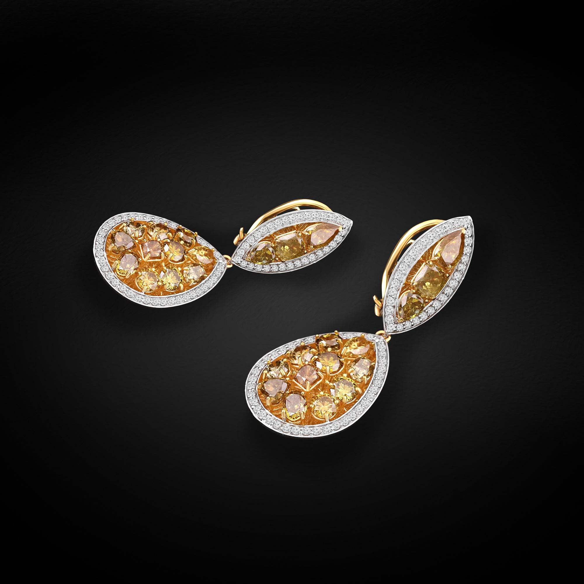 Sunshine Petal Earrings