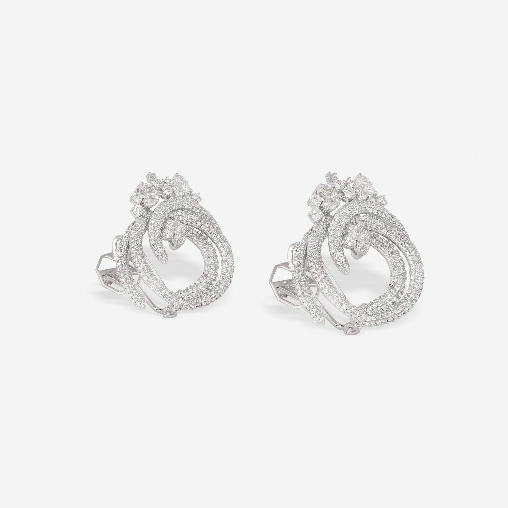 Celestia Swirl Earrings