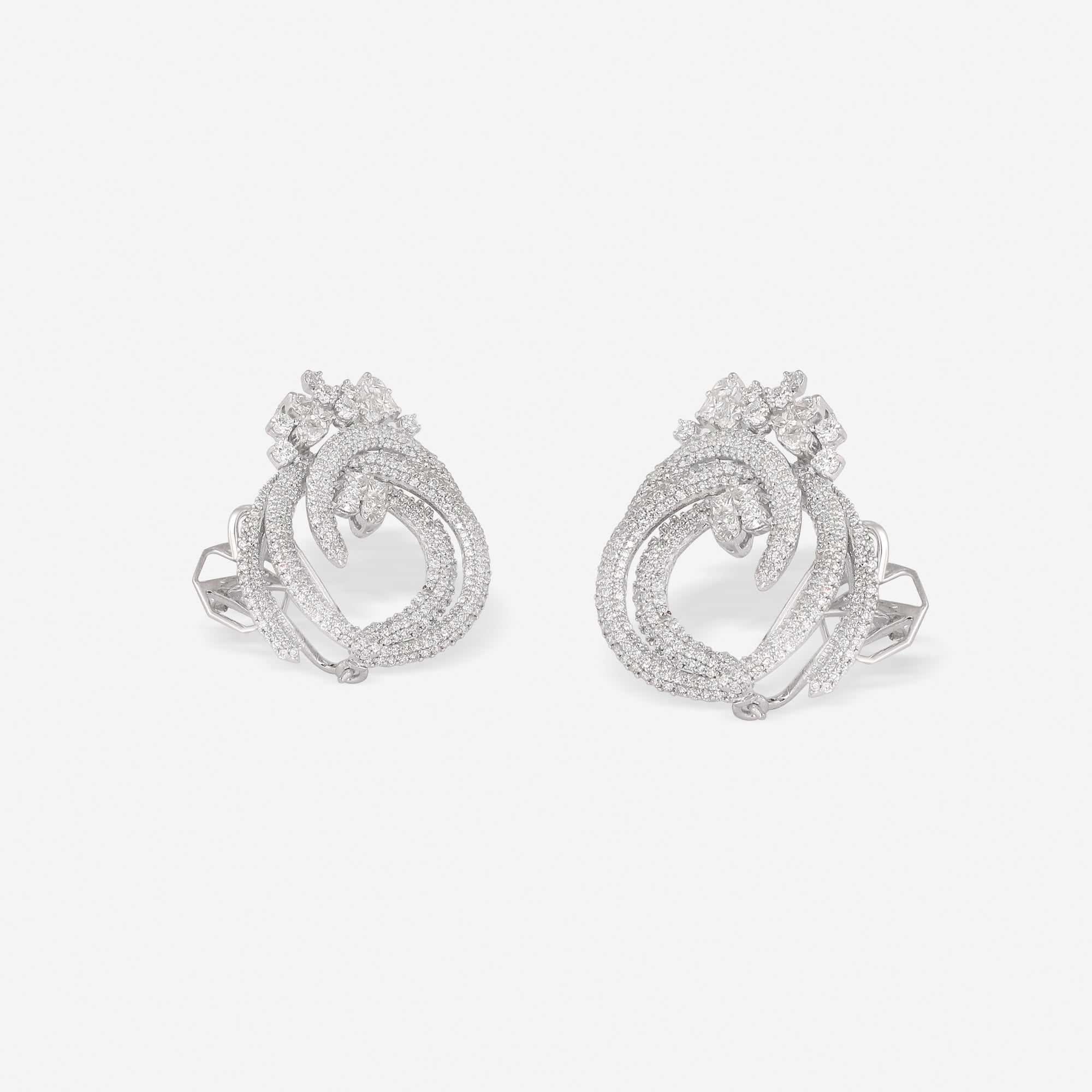 Celestia Swirl Earrings