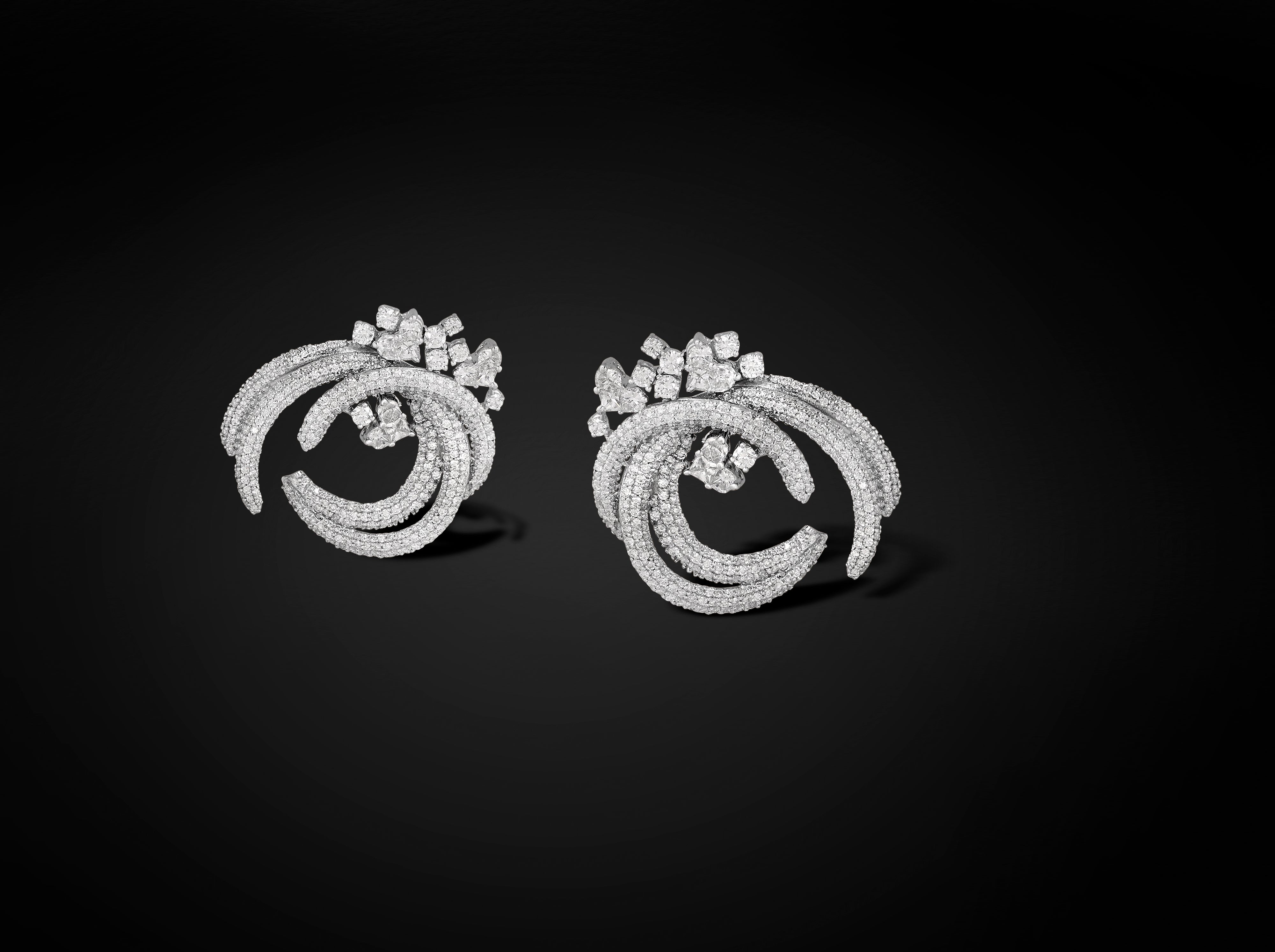 Celestia Swirl Earrings