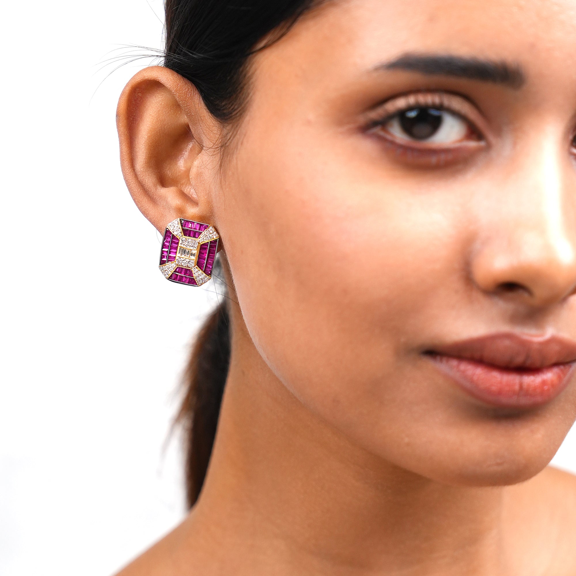 Crimson Majesty Earrings