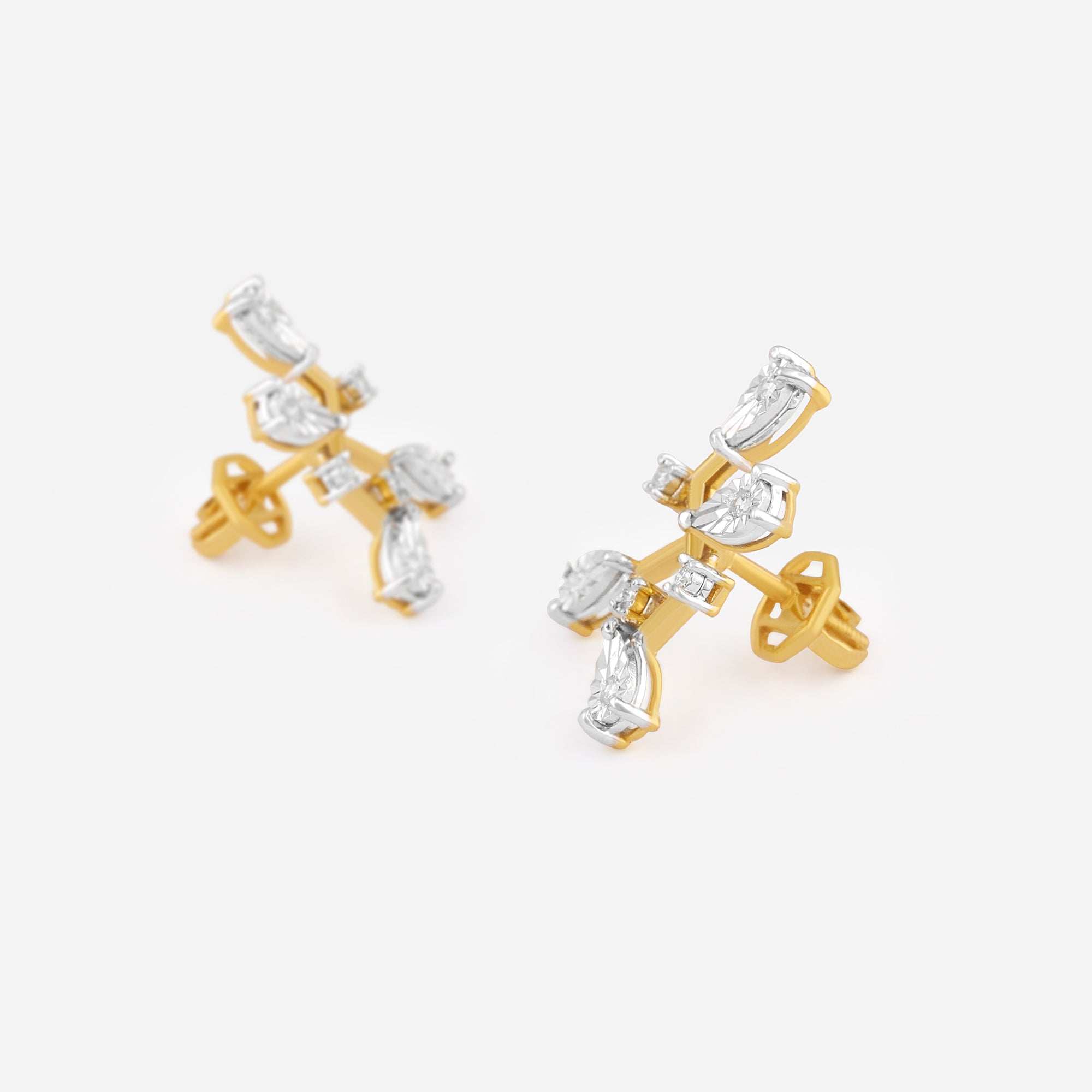 Marquise Petal Sparkle Earrings