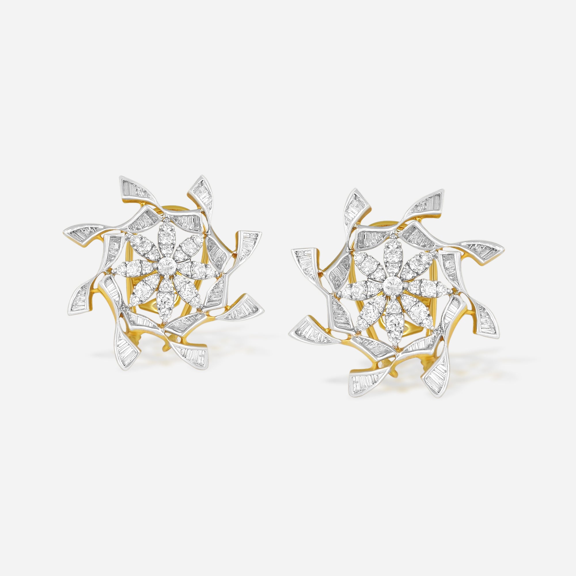 Celestia Bloom Diamond Studs