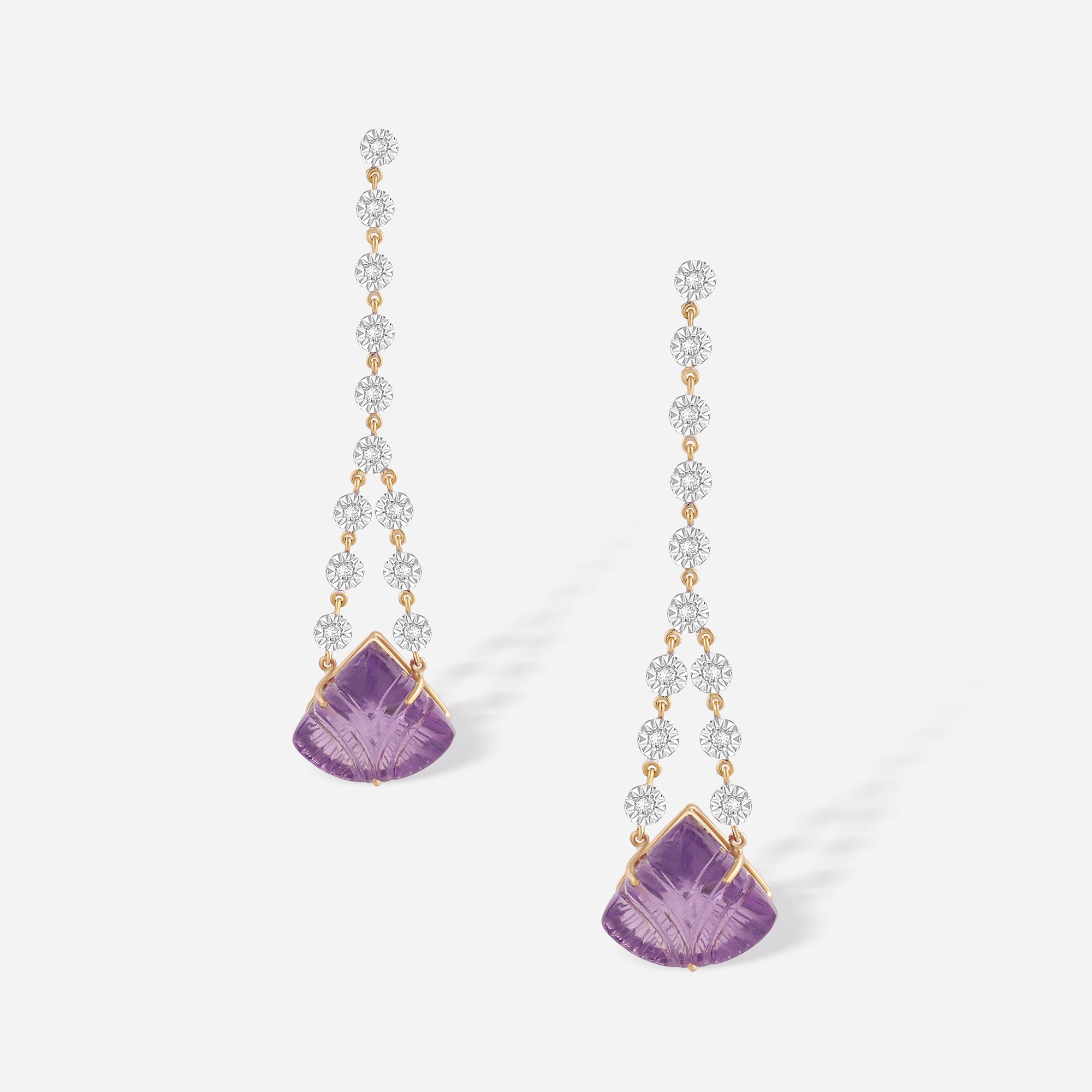 Purple Muse Earrings