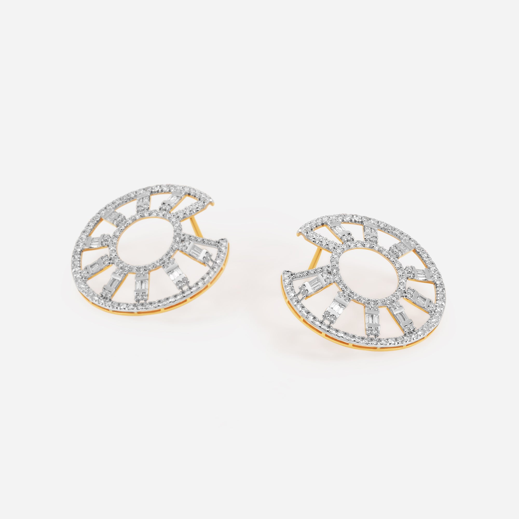 Celestial Horizon Diamond Earrings