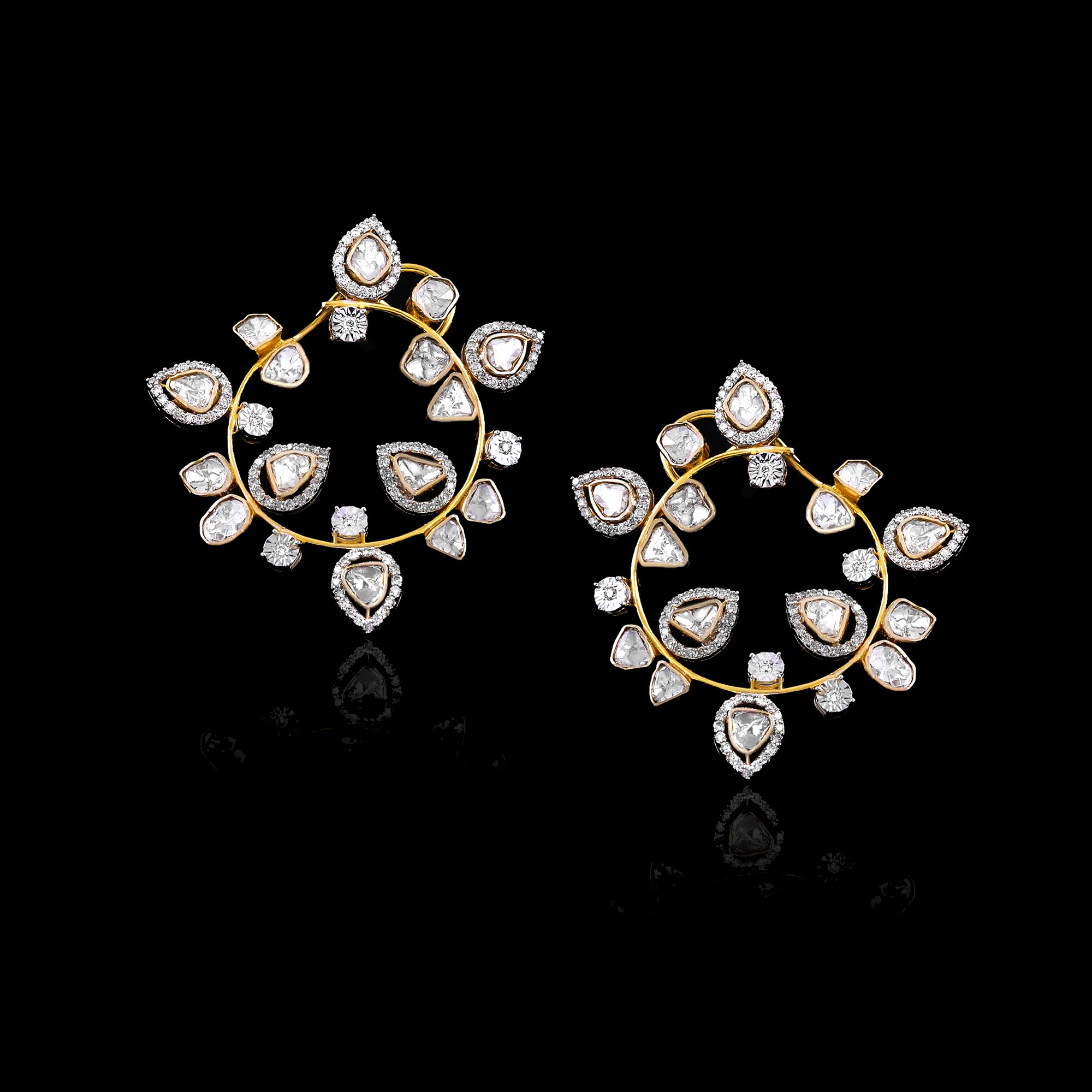 Petal Radiance Hoops