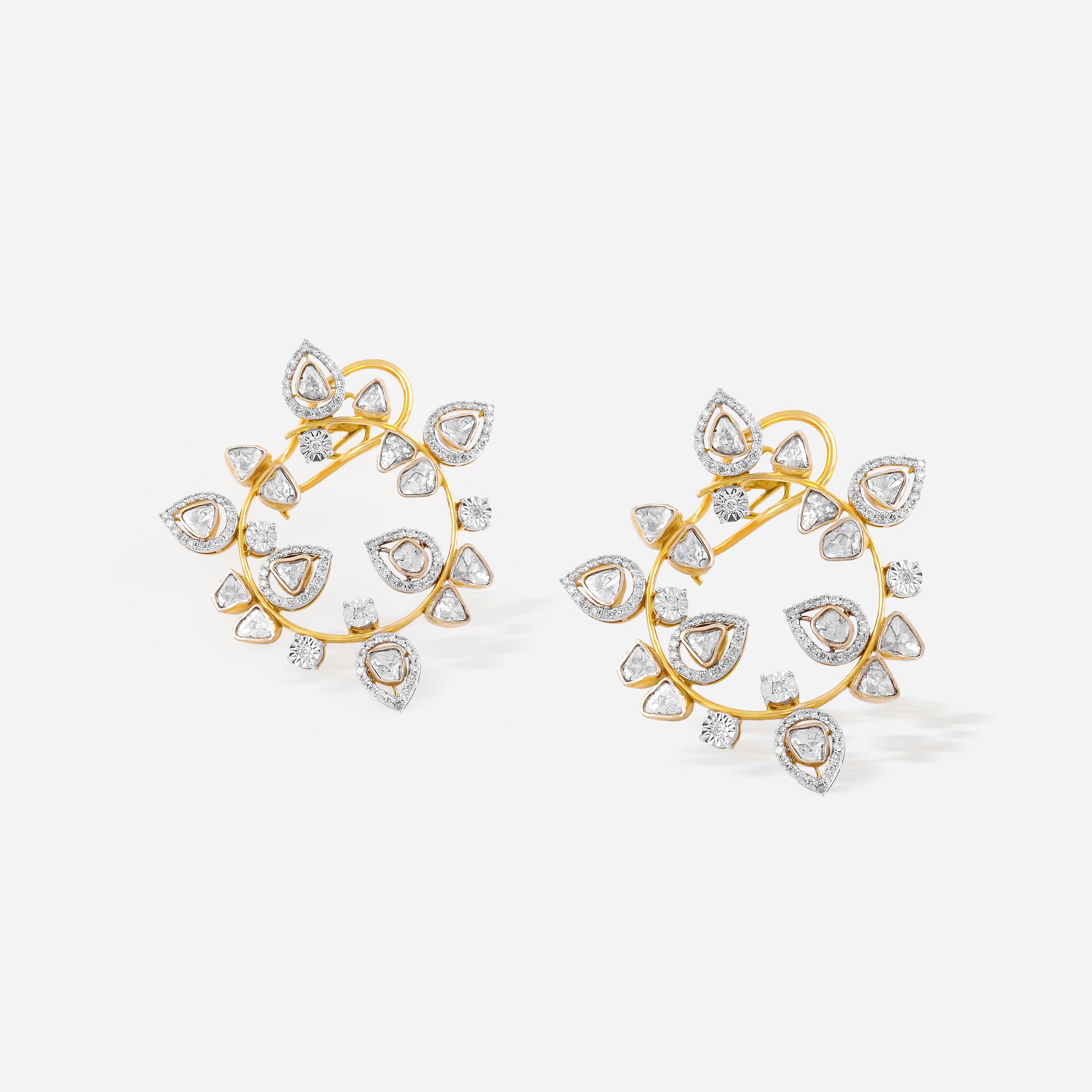 Petal Radiance Hoops