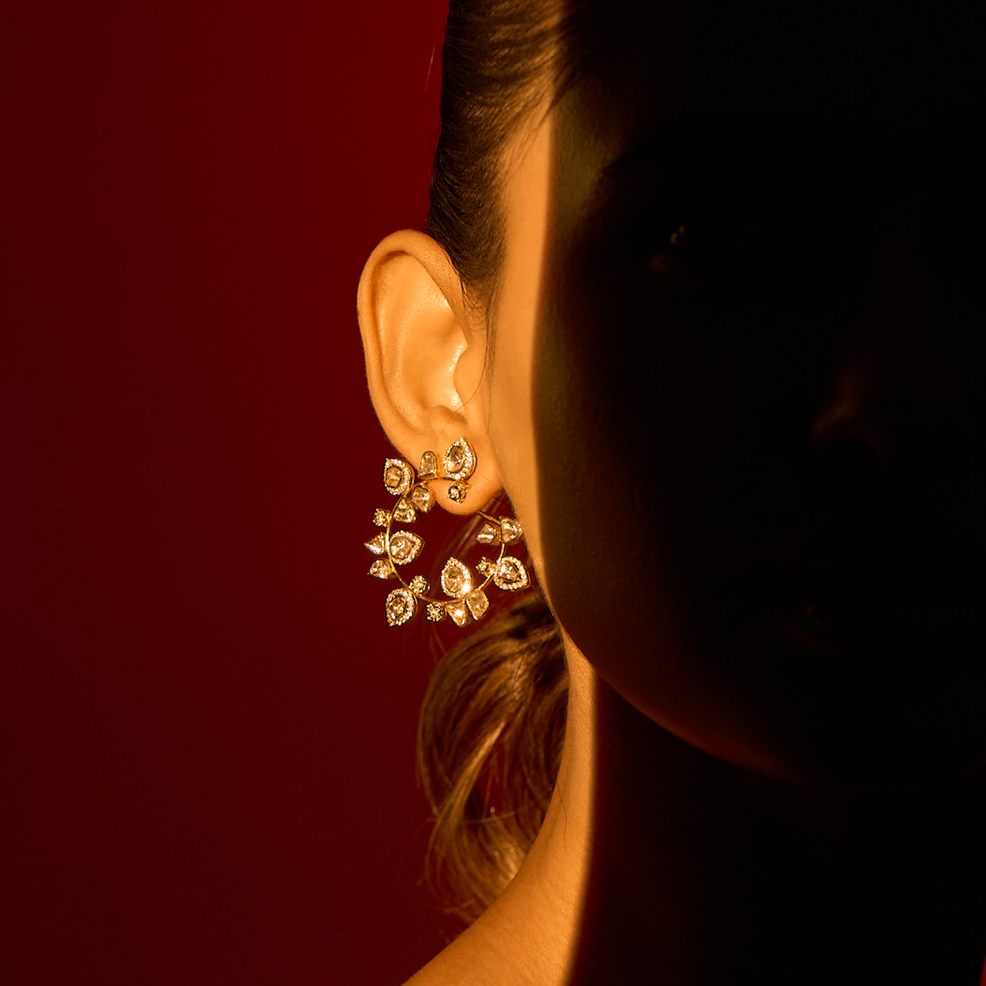 Petal Radiance Hoops