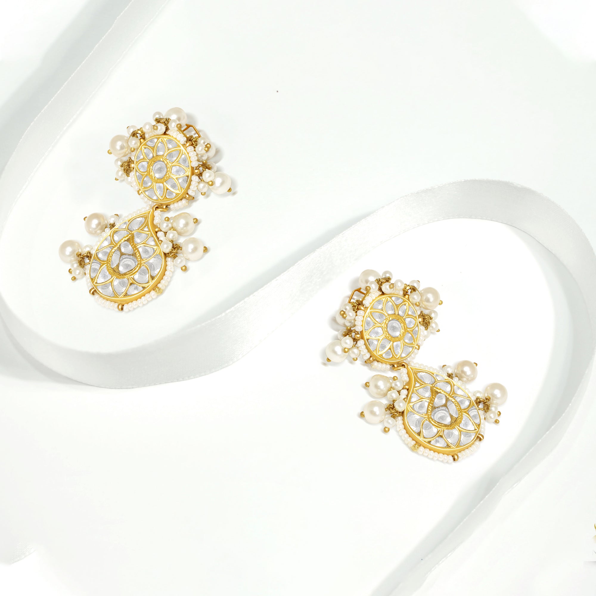 NaïyaDi Pearl Kalika Earrings