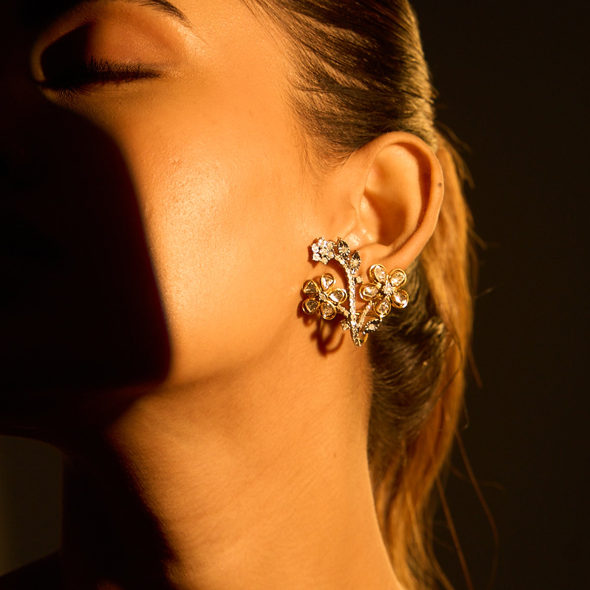 Bloom Arc Earrings