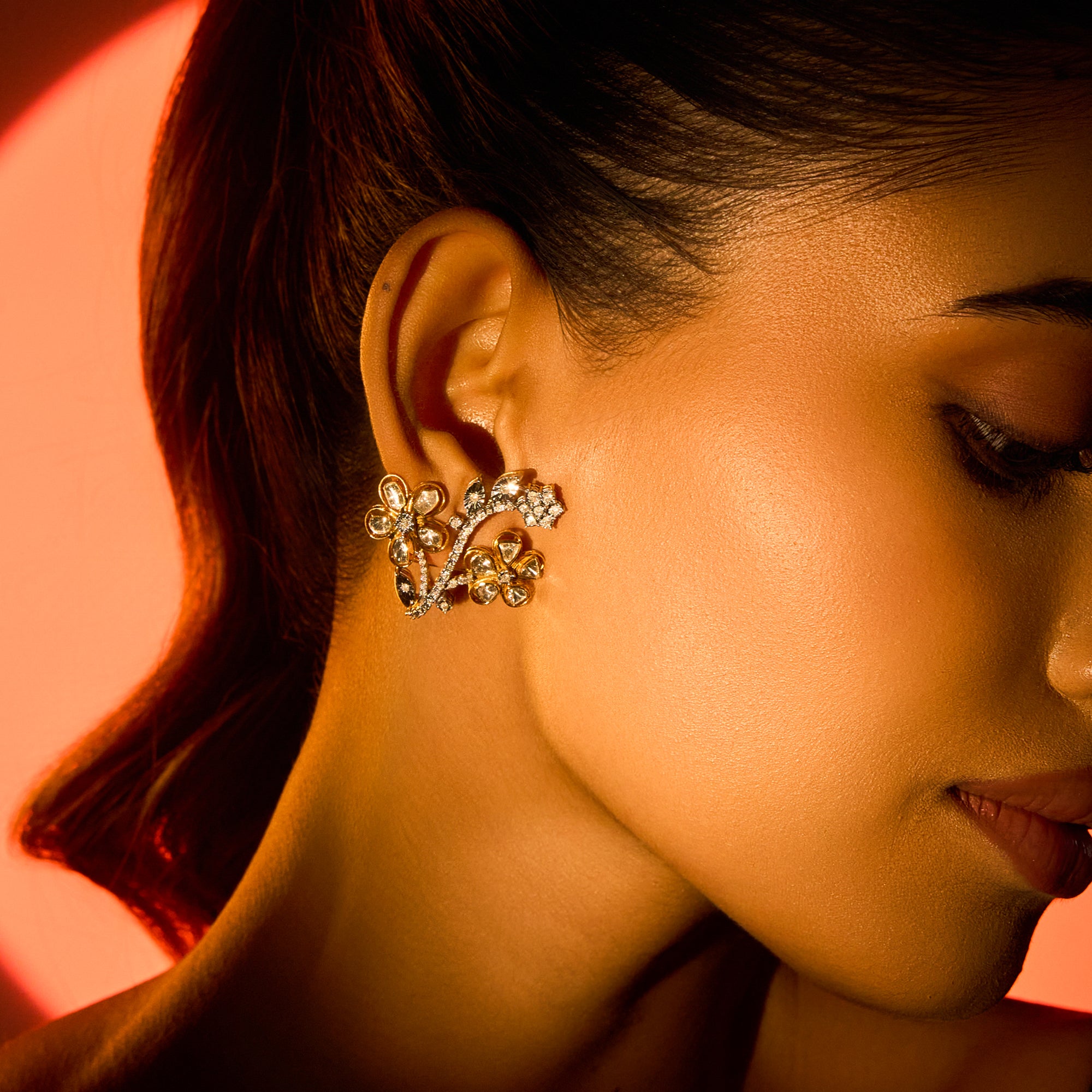Bloom Arc Earrings