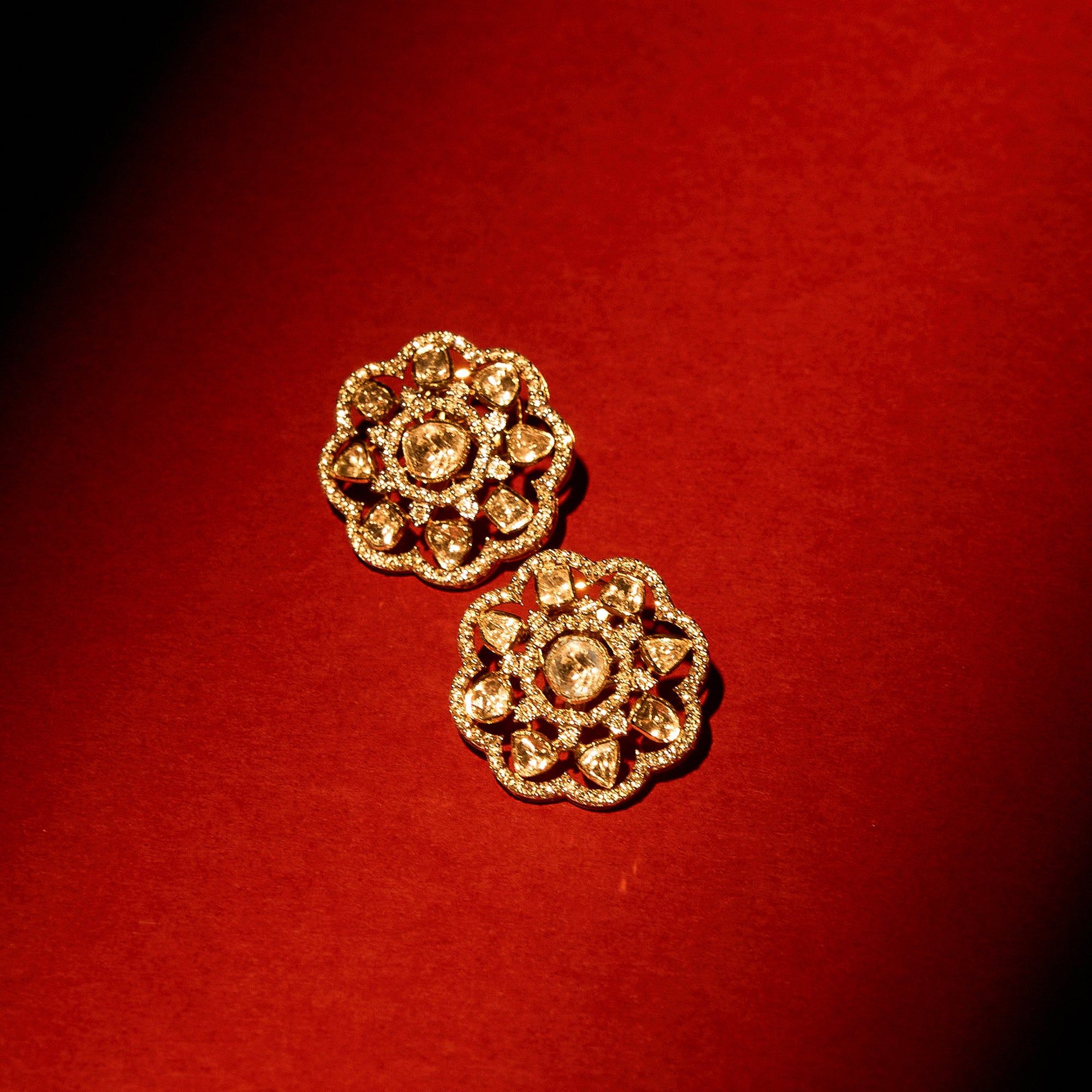 Rosette Grace Studs