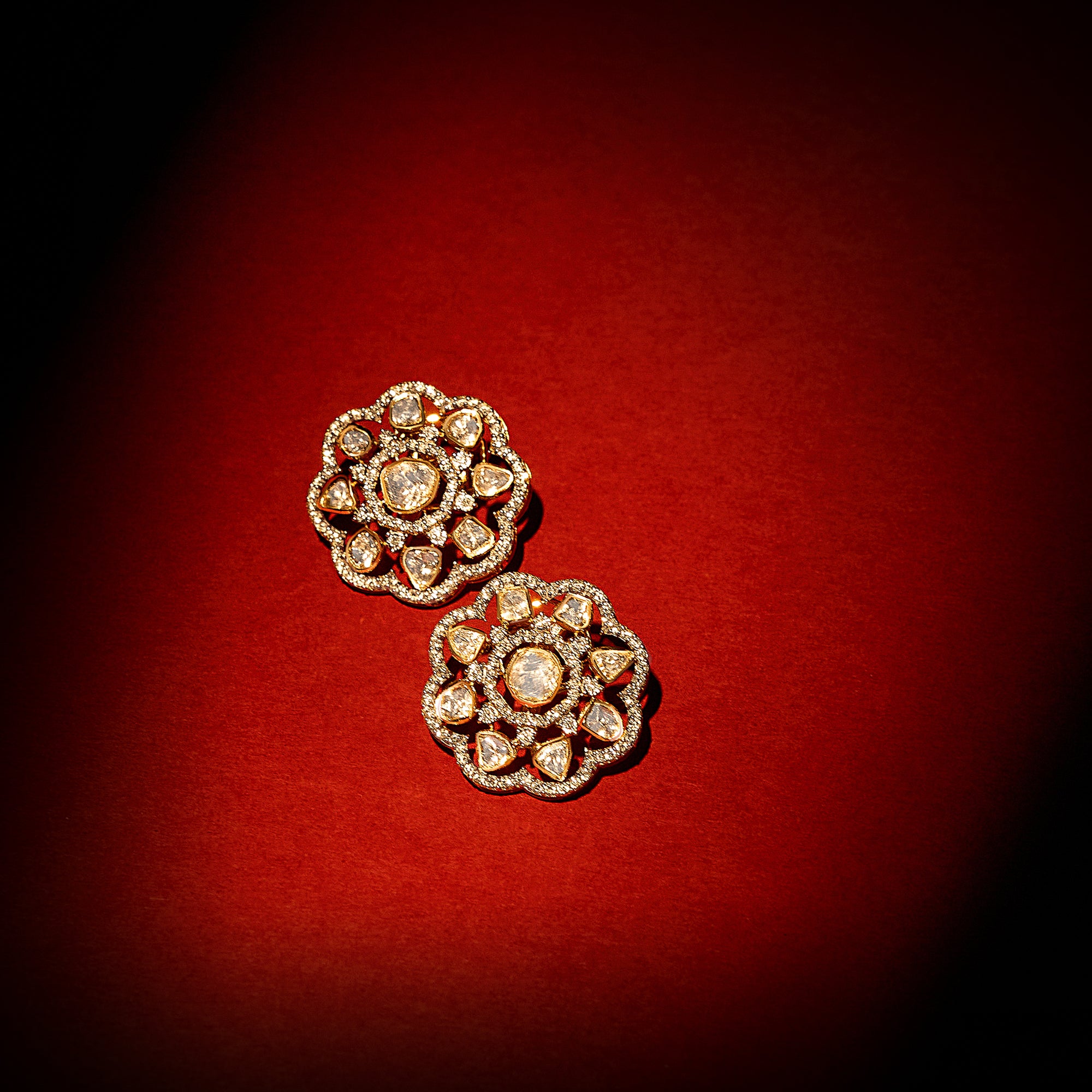 Rosette Grace Studs