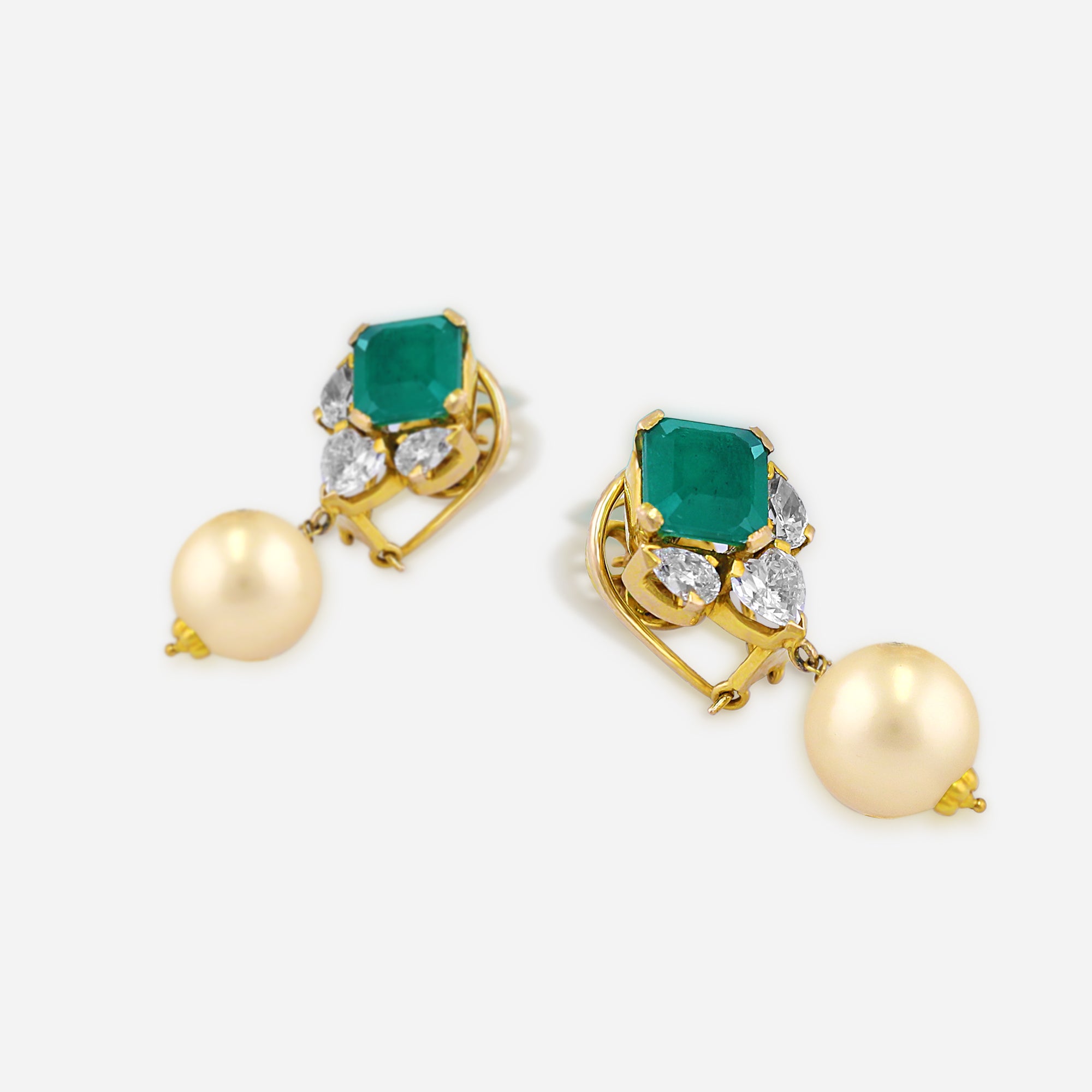 Emerald Elegance Studs