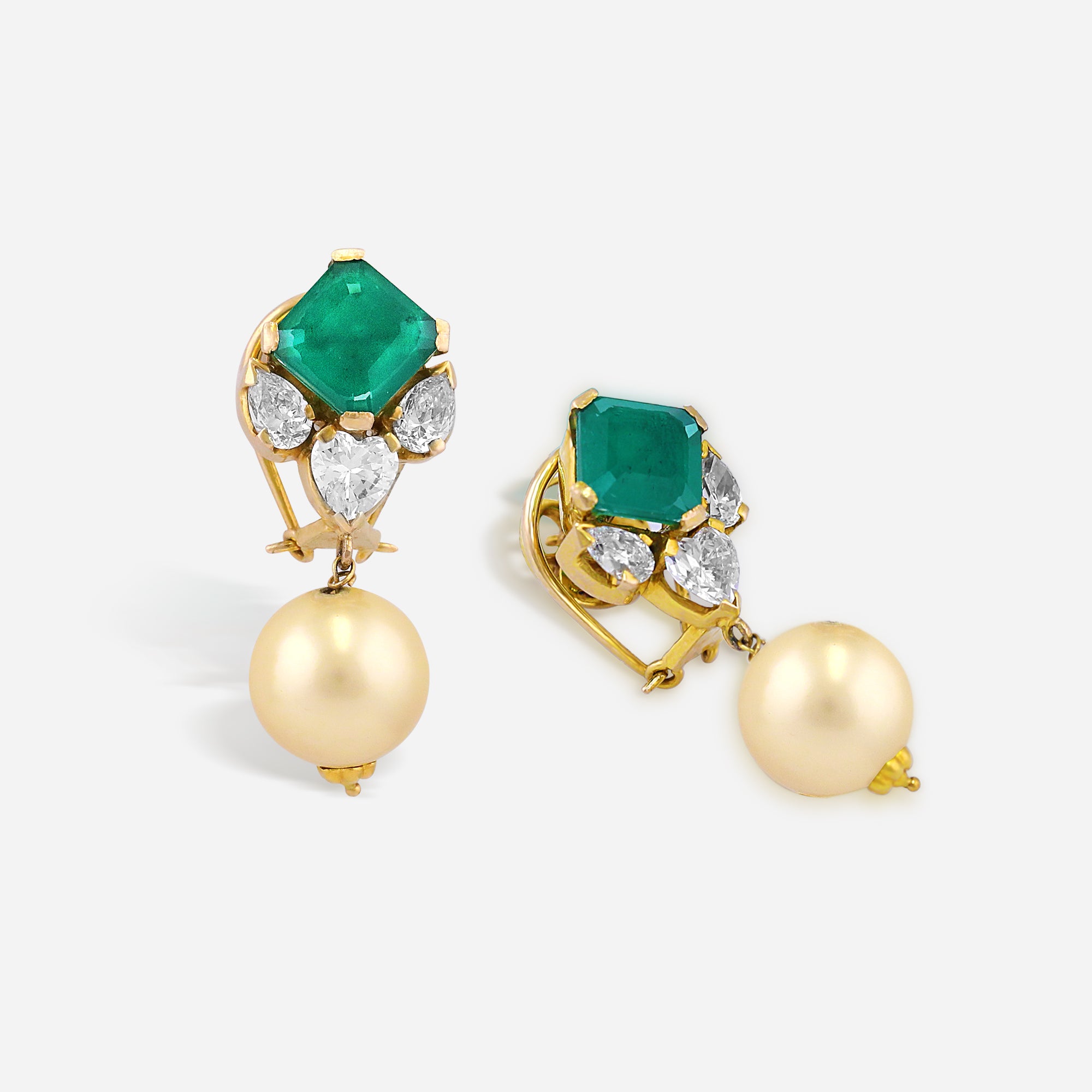 Emerald Elegance Studs