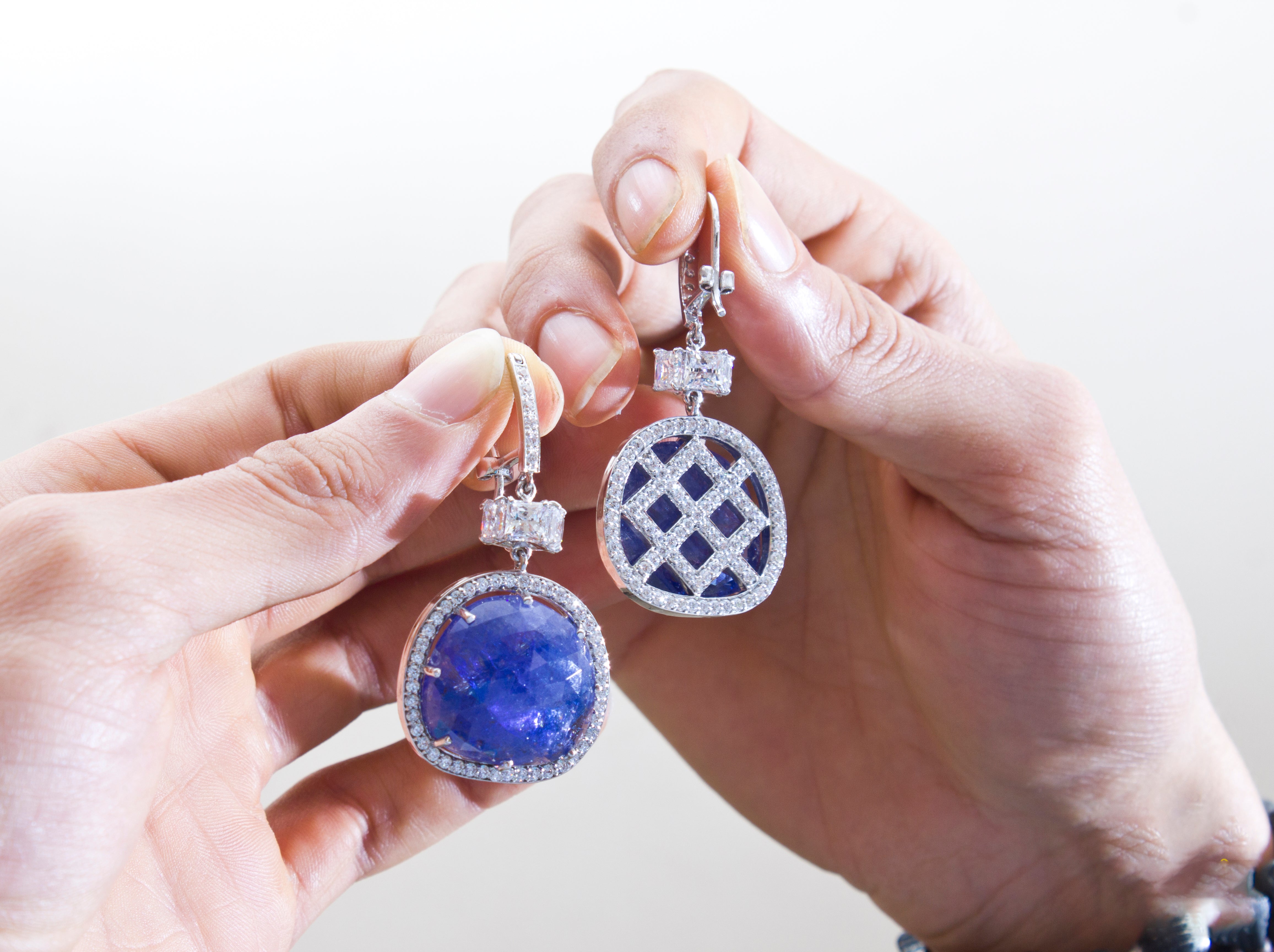 Unbound Indigo Earrings