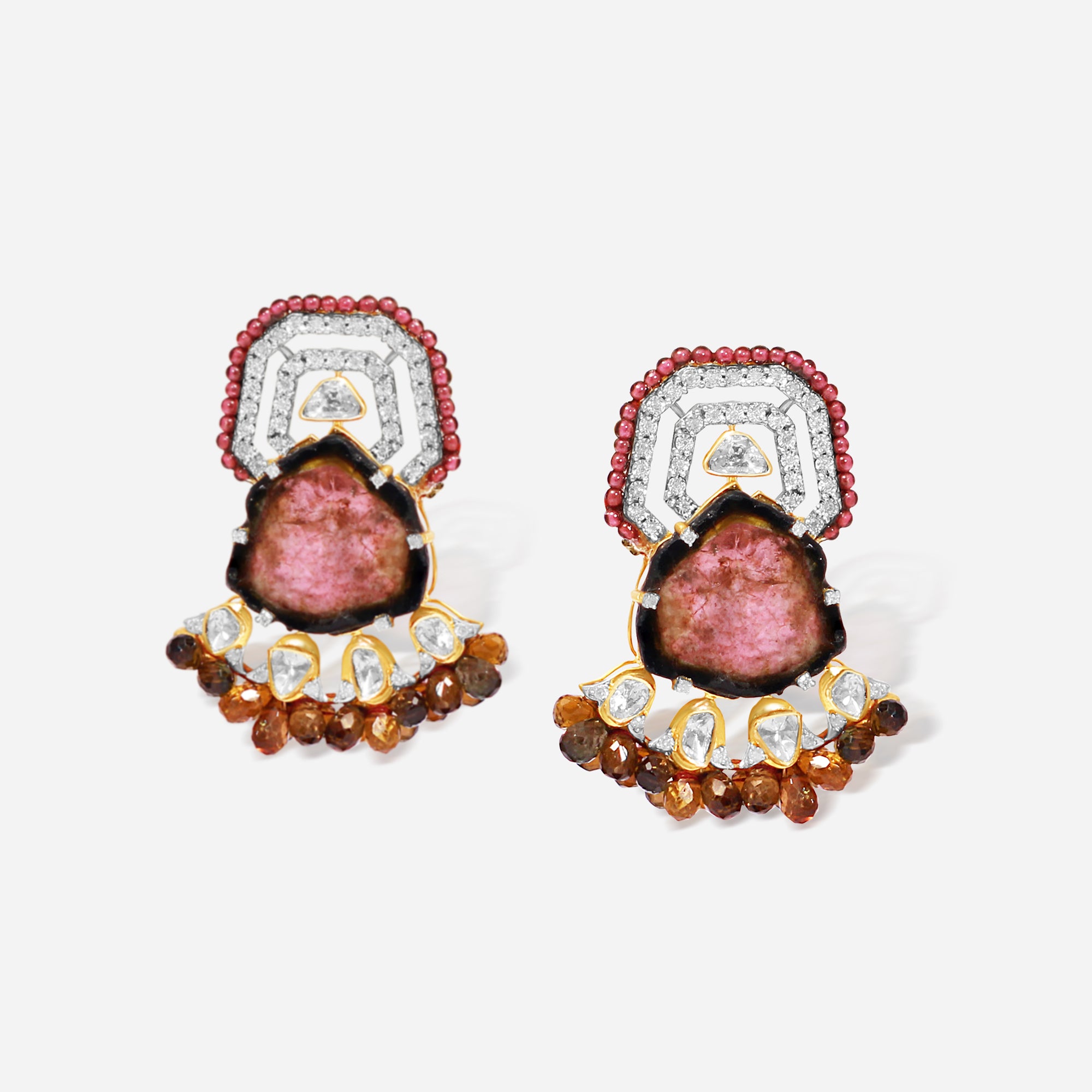 Regal Ember Earrings