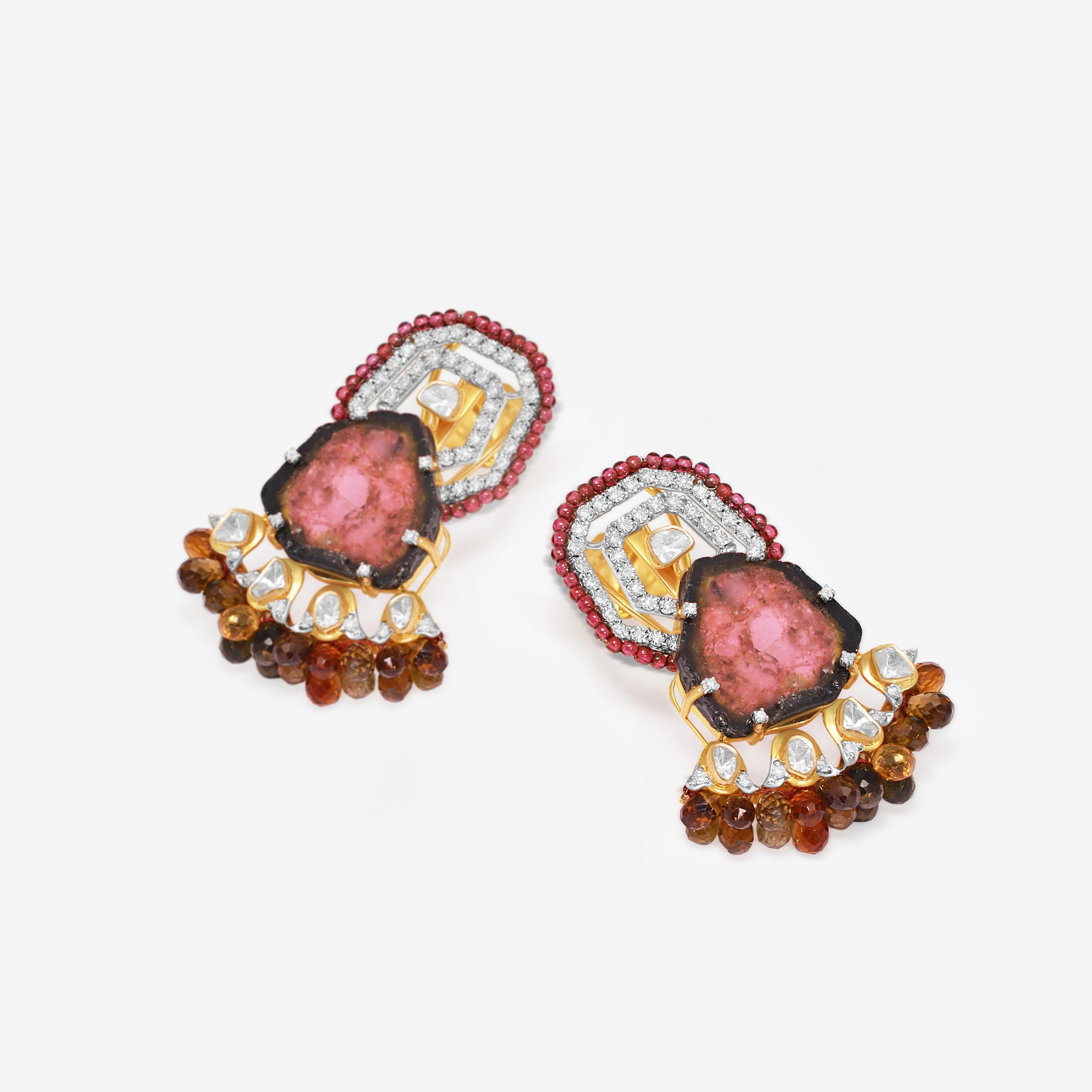 Regal Ember Earrings
