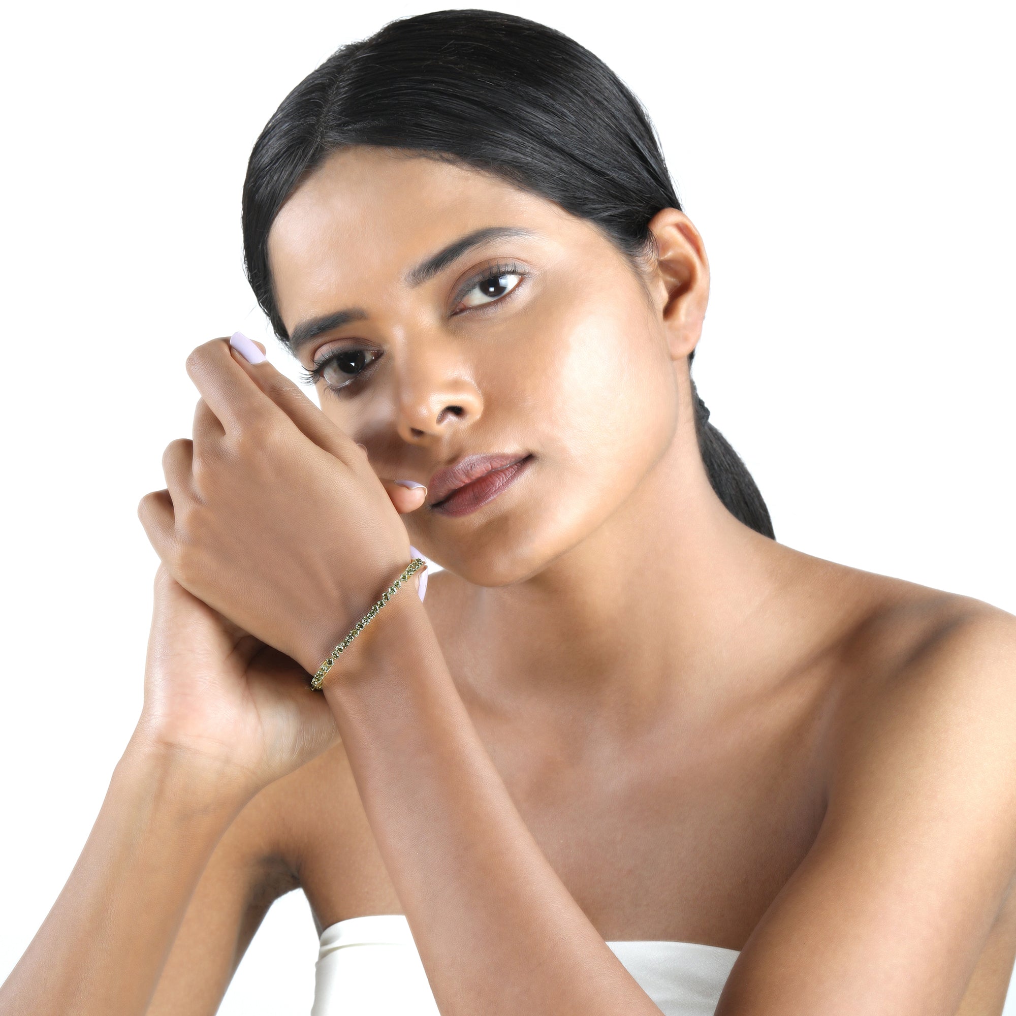 NuvarTé Geo Diamond Bracelet