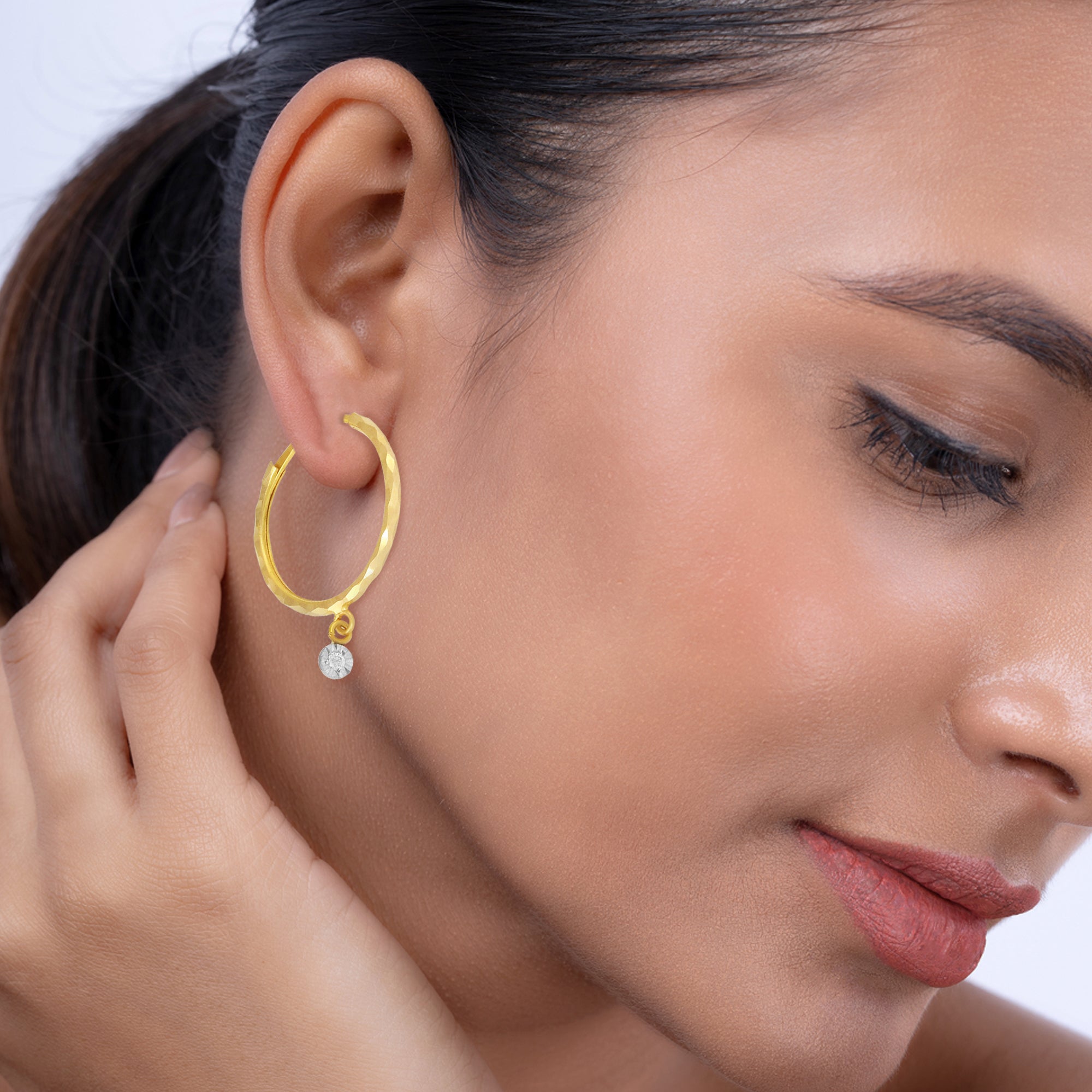 Gold Drop Earrings