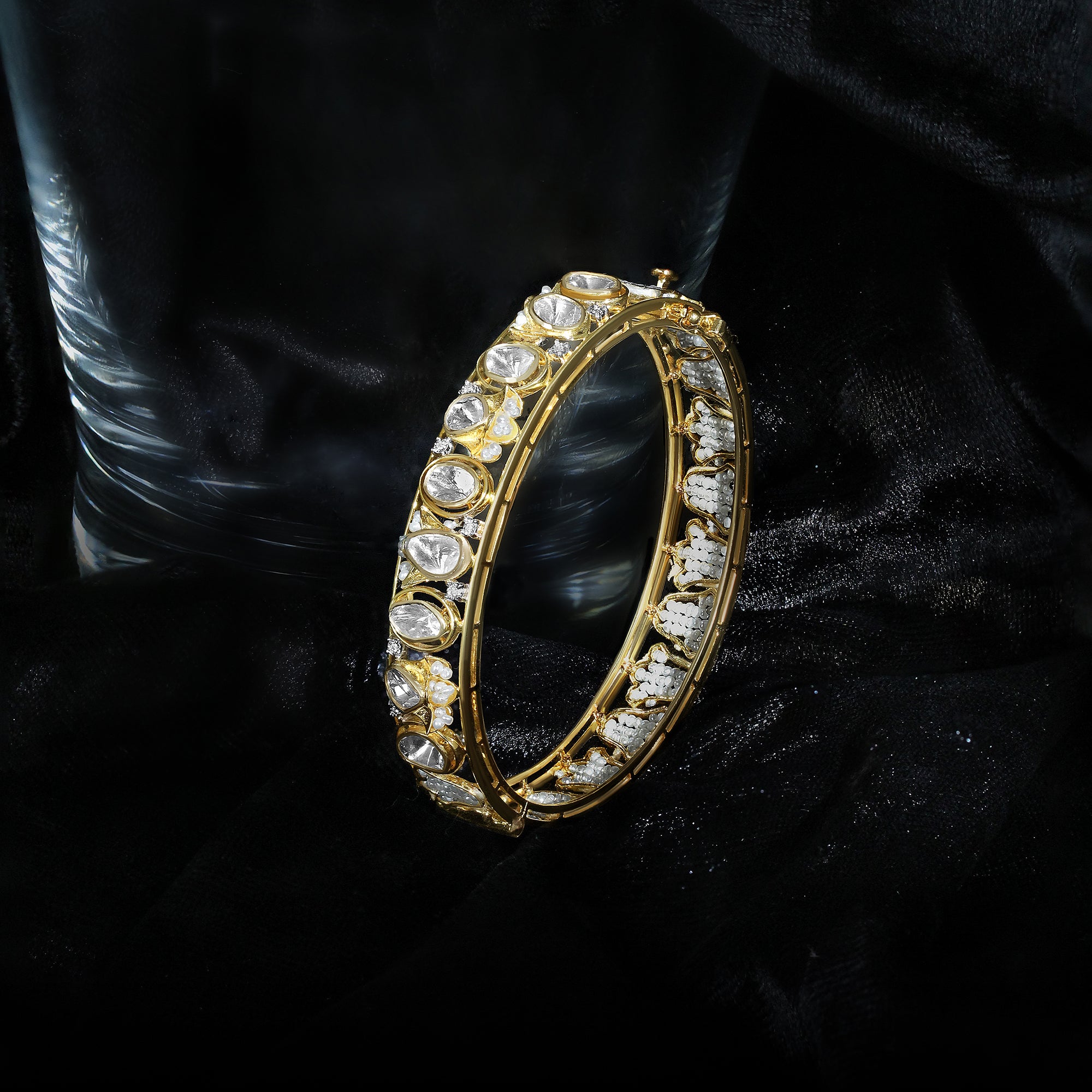 NereïDa Kundan Bangle