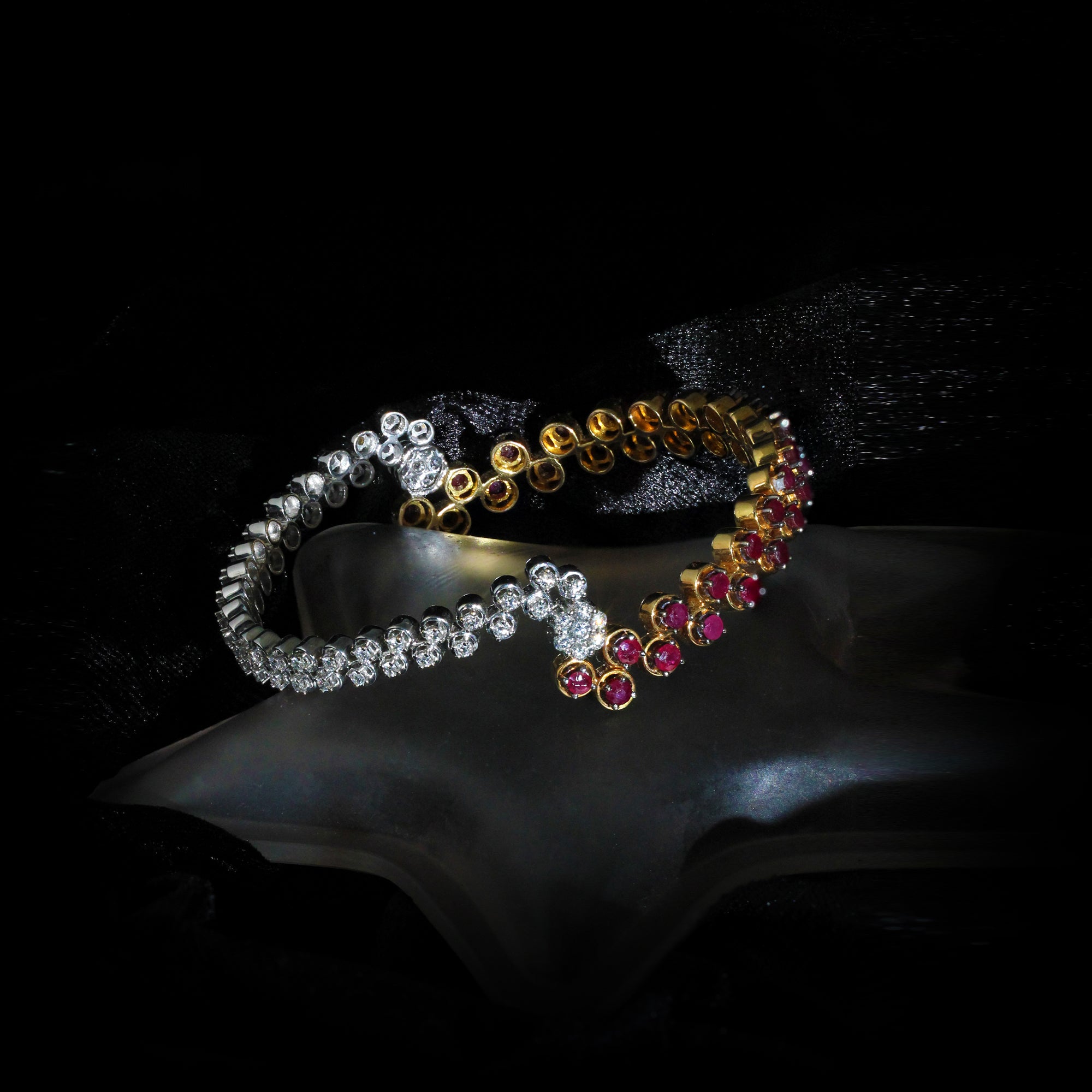 Cherry Blossom Bangle