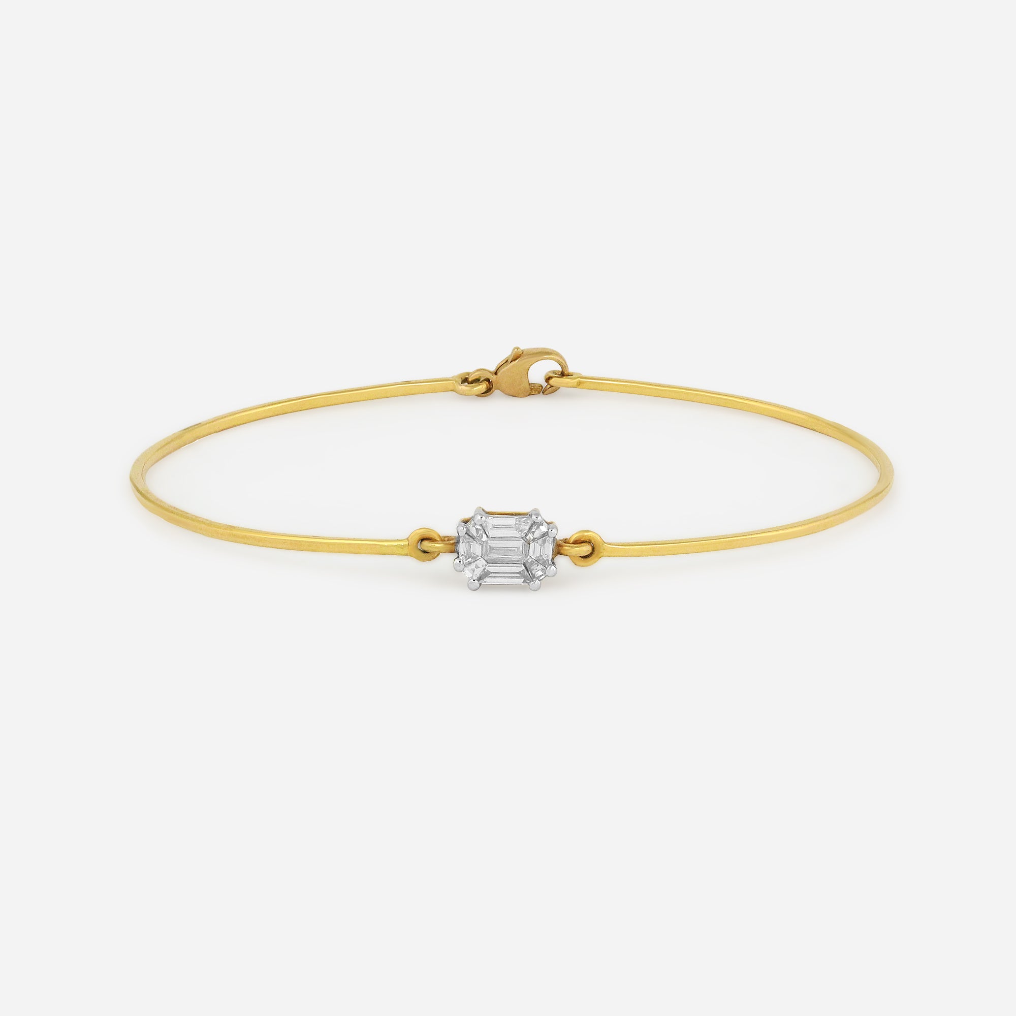 Solitaire Grace Bangle