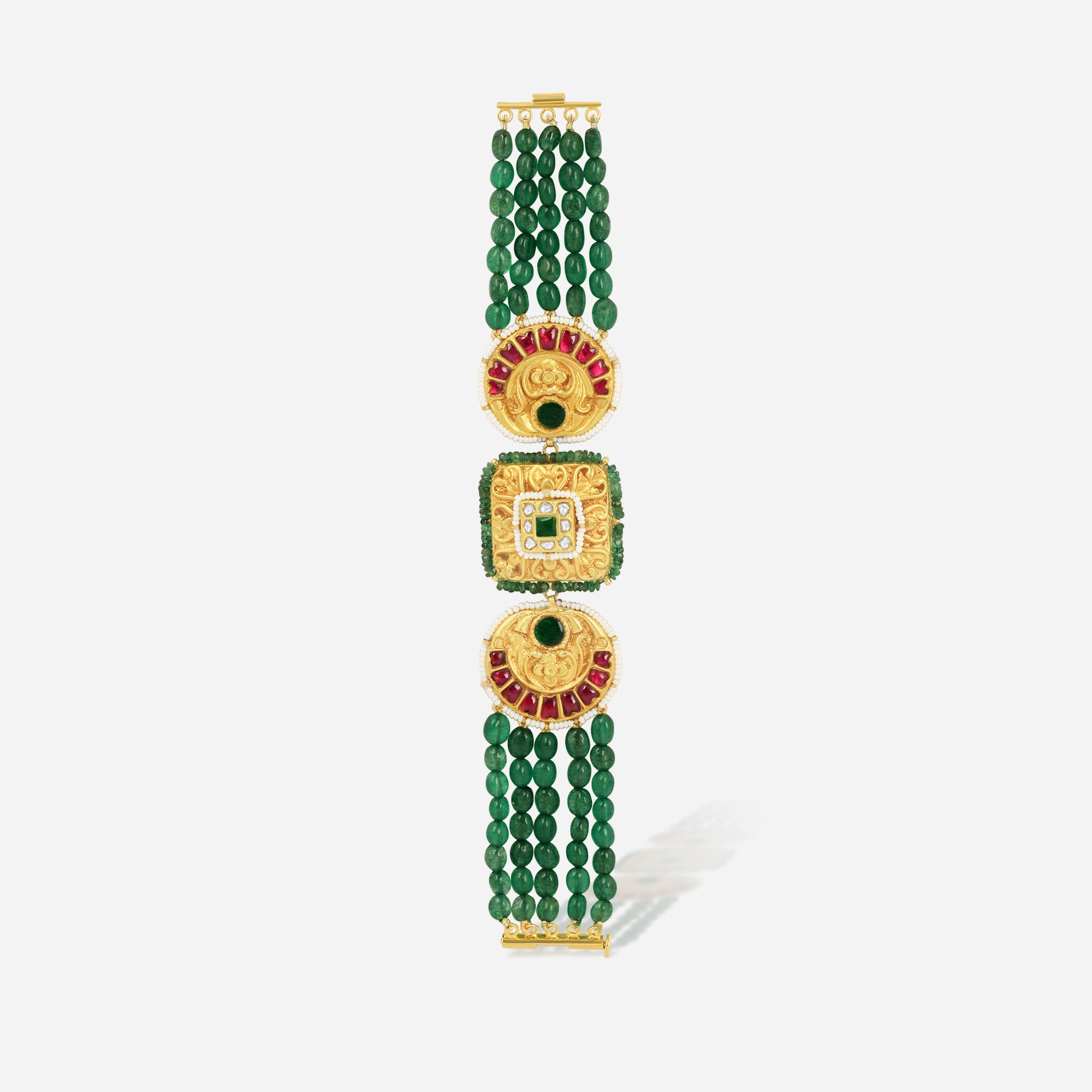 Emerald Royalty Bracelet