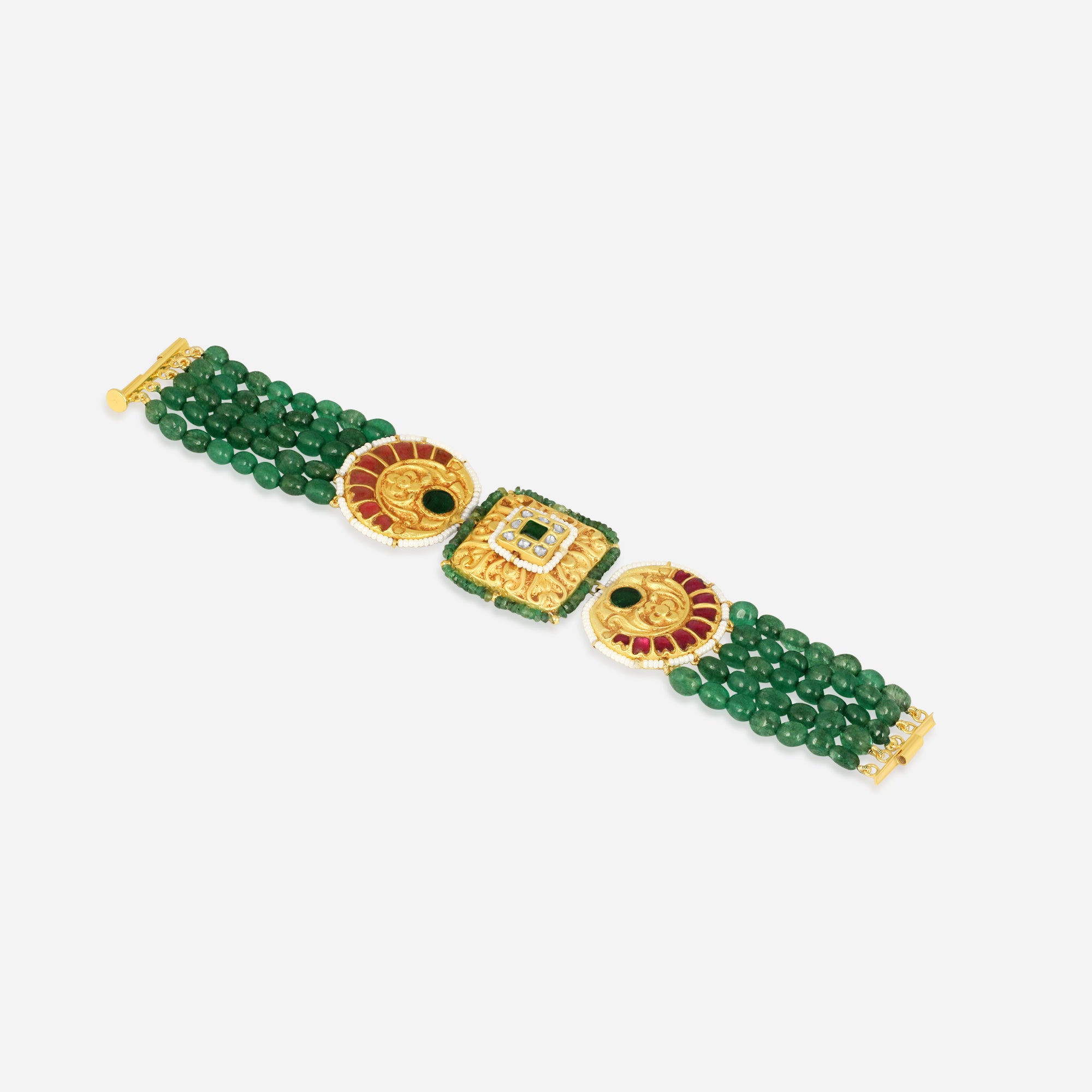 Emerald Royalty Bracelet