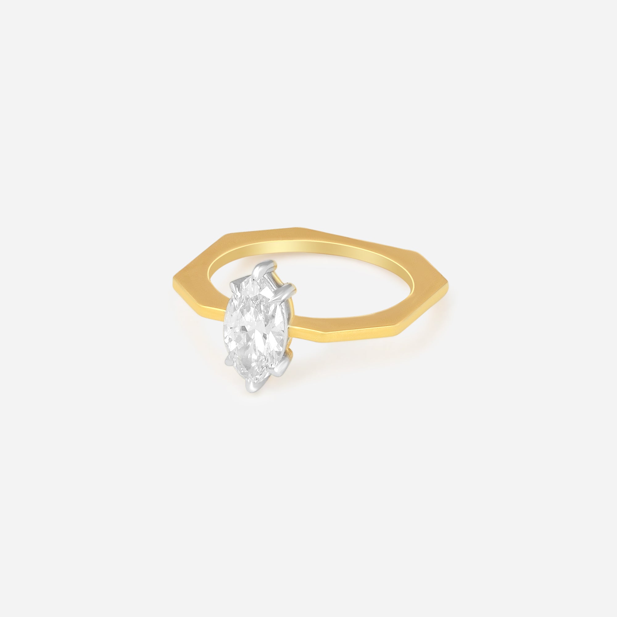 Radiant Solitaire Ring