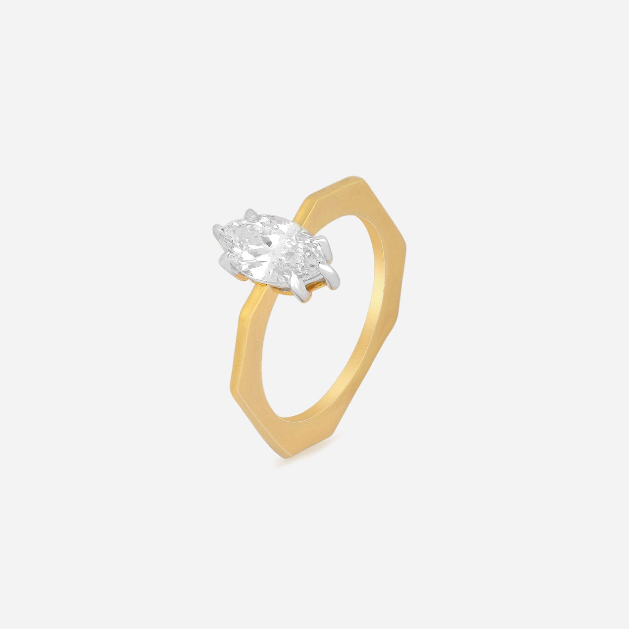 Radiant Solitaire Ring