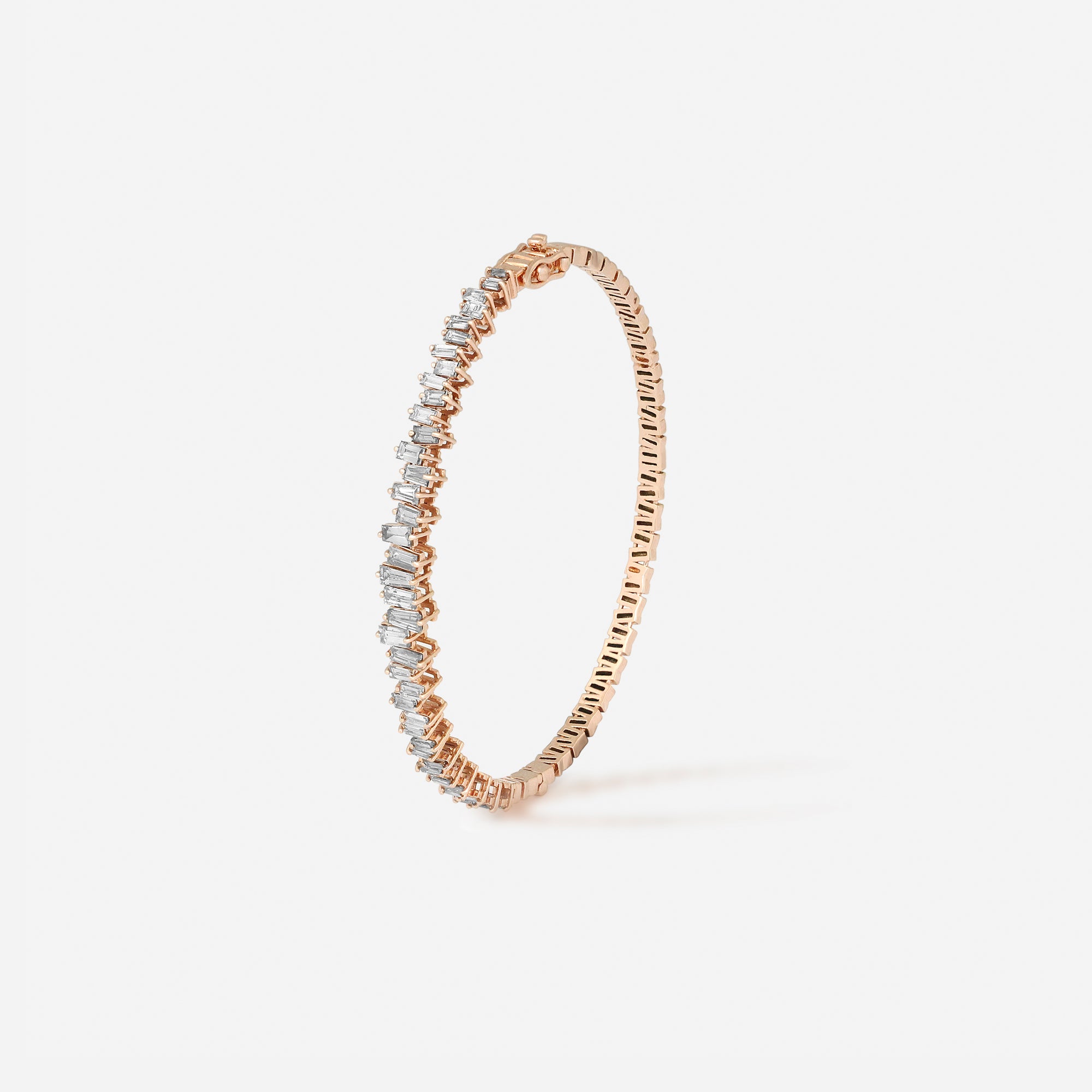 The Aurelia Diamond Tennis Bangle